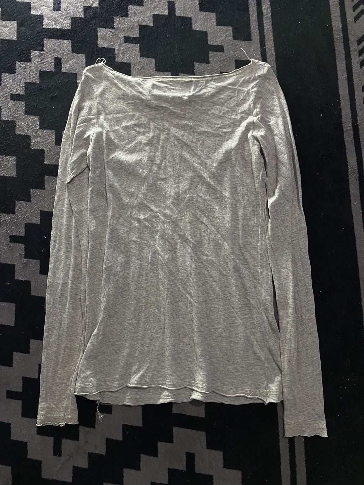 Beauty Beast Vintage zara pocket distressed longsleeve tshirts Size US S / EU 44-46 / 1 - 2 Thumbnail