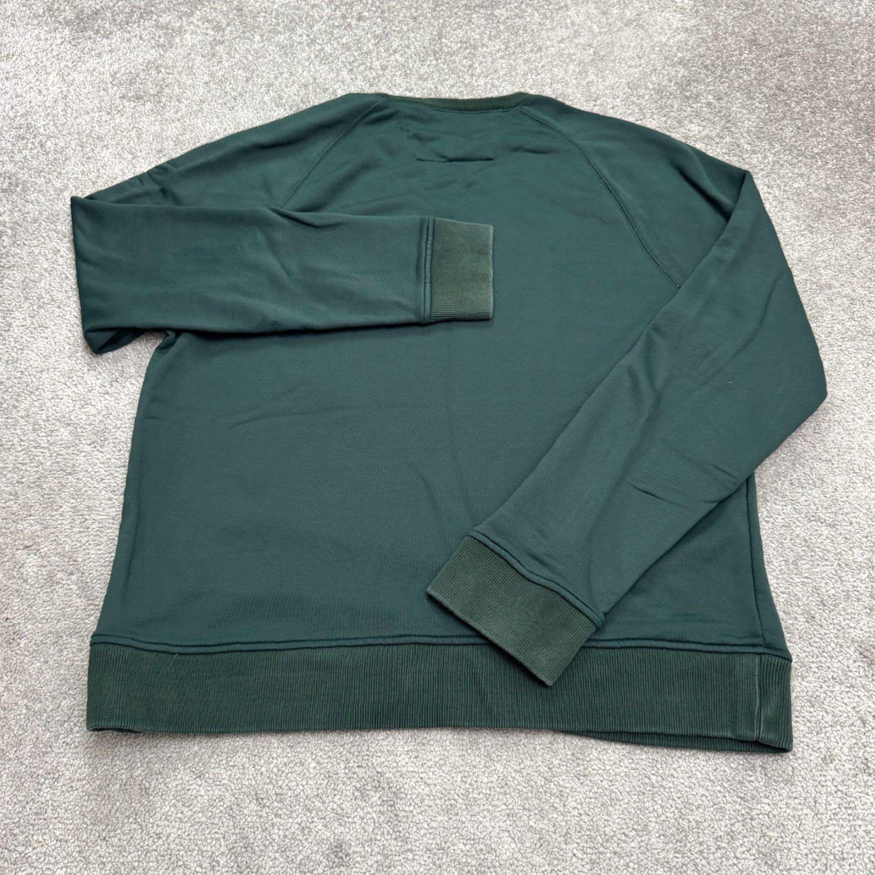 Banana Republic Banana Republic Men's Crew Neck Pullover Sweatshirt XL Green Fleece Casual Outdoor Athletic Size US XL / EU 56 / 4 - 2 Thumbnail