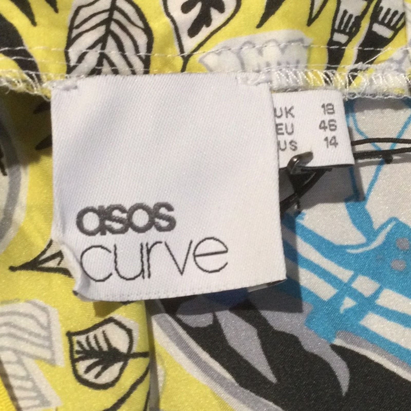 Other ASOS Curve Exclusive Side Zip Ankle Length Skirt 14 NWT Size 36" / US 14 / IT 50 - 10 Thumbnail