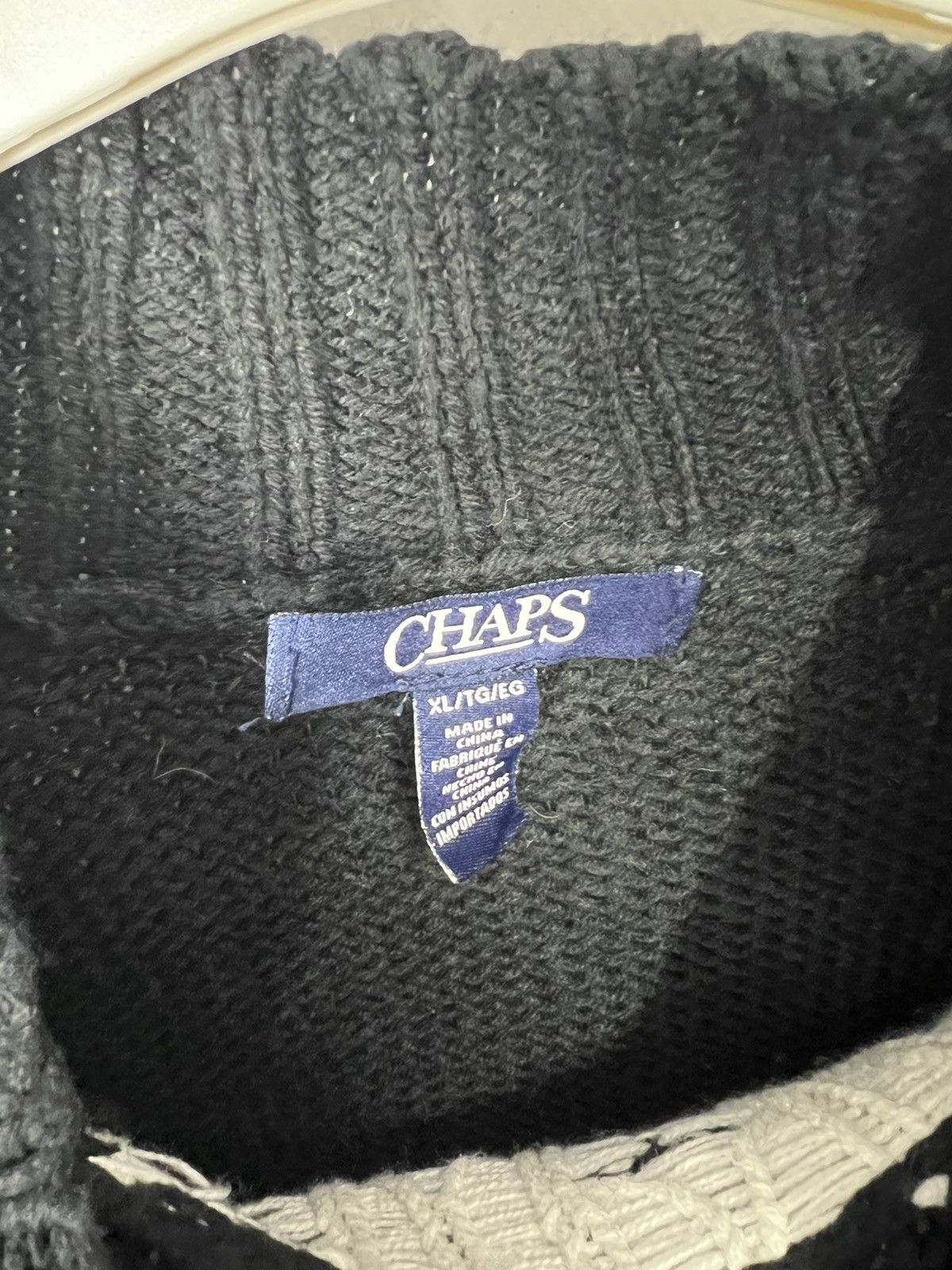 Chaps Ralph Lauren Vintage y2k hype Polo Ralph Lauren Chaps Skiing Logo Sweater Size US XL / EU 56 / 4 - 5 Thumbnail