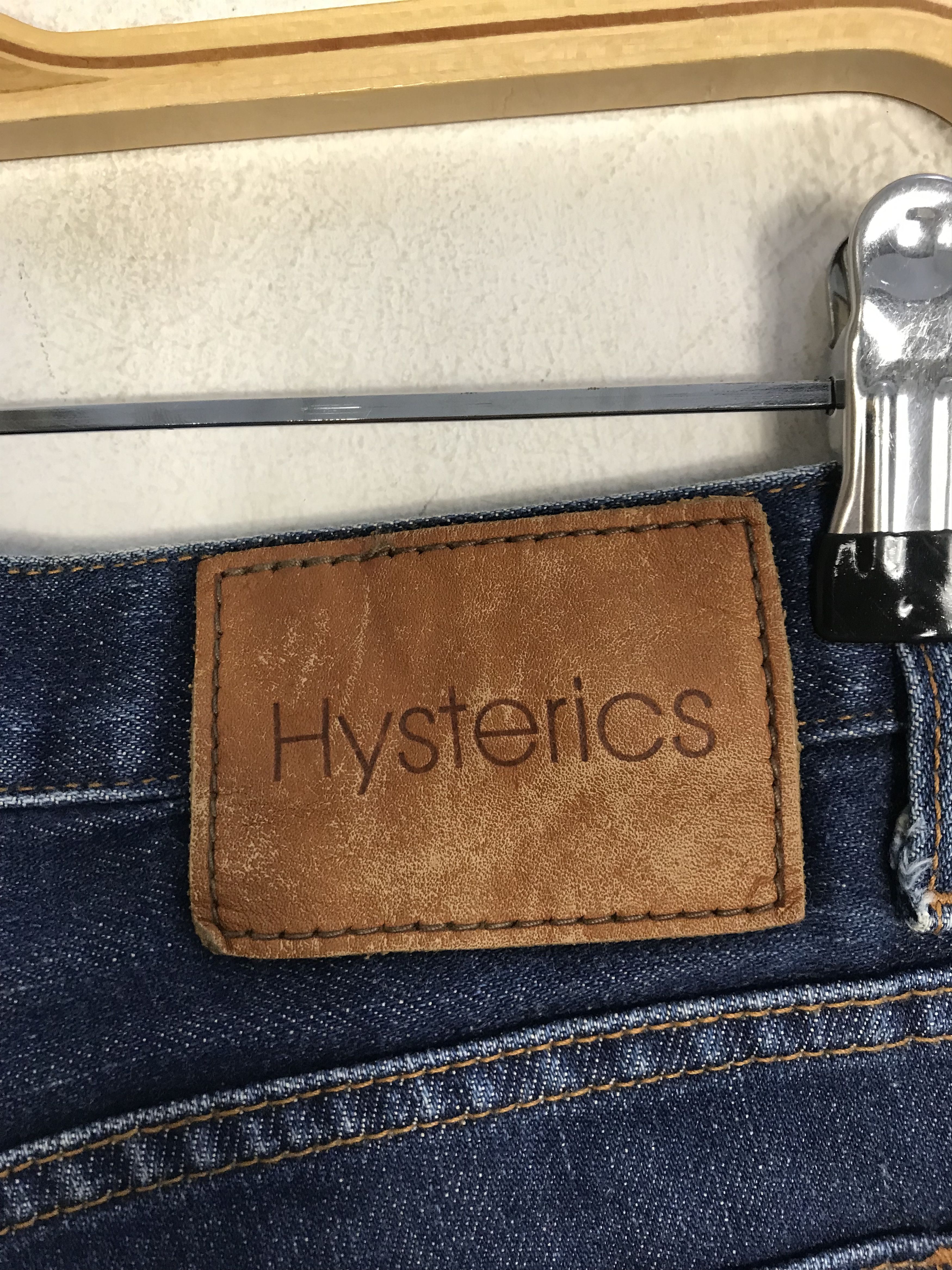 Hysteric Glamour Hype Hysteric Glamour Indigo Denim Jeans Pant Buttonfly Size 29" - 8 Thumbnail