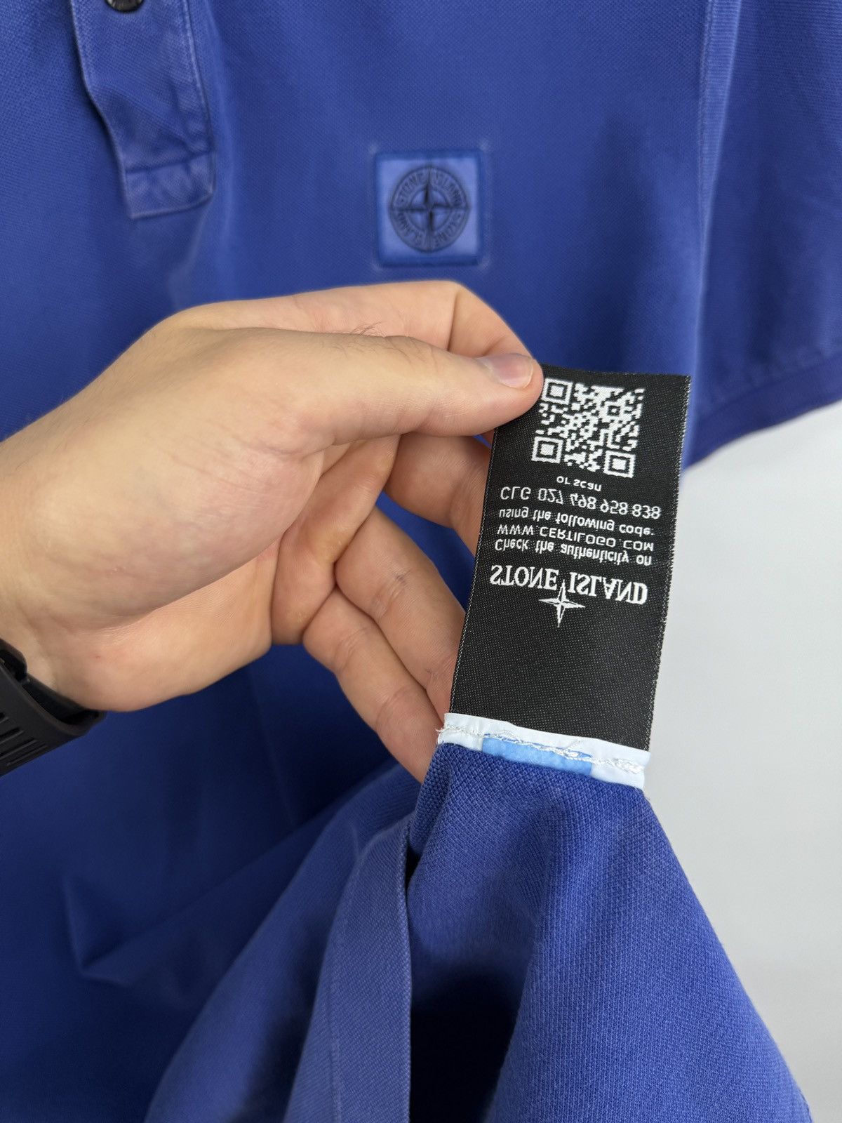 Stone Island 🇮🇹 Y2K Stone Island Patch Program Polo T-Shirt Rare Retro Size US L / EU 52-54 / 3 - 8 Thumbnail