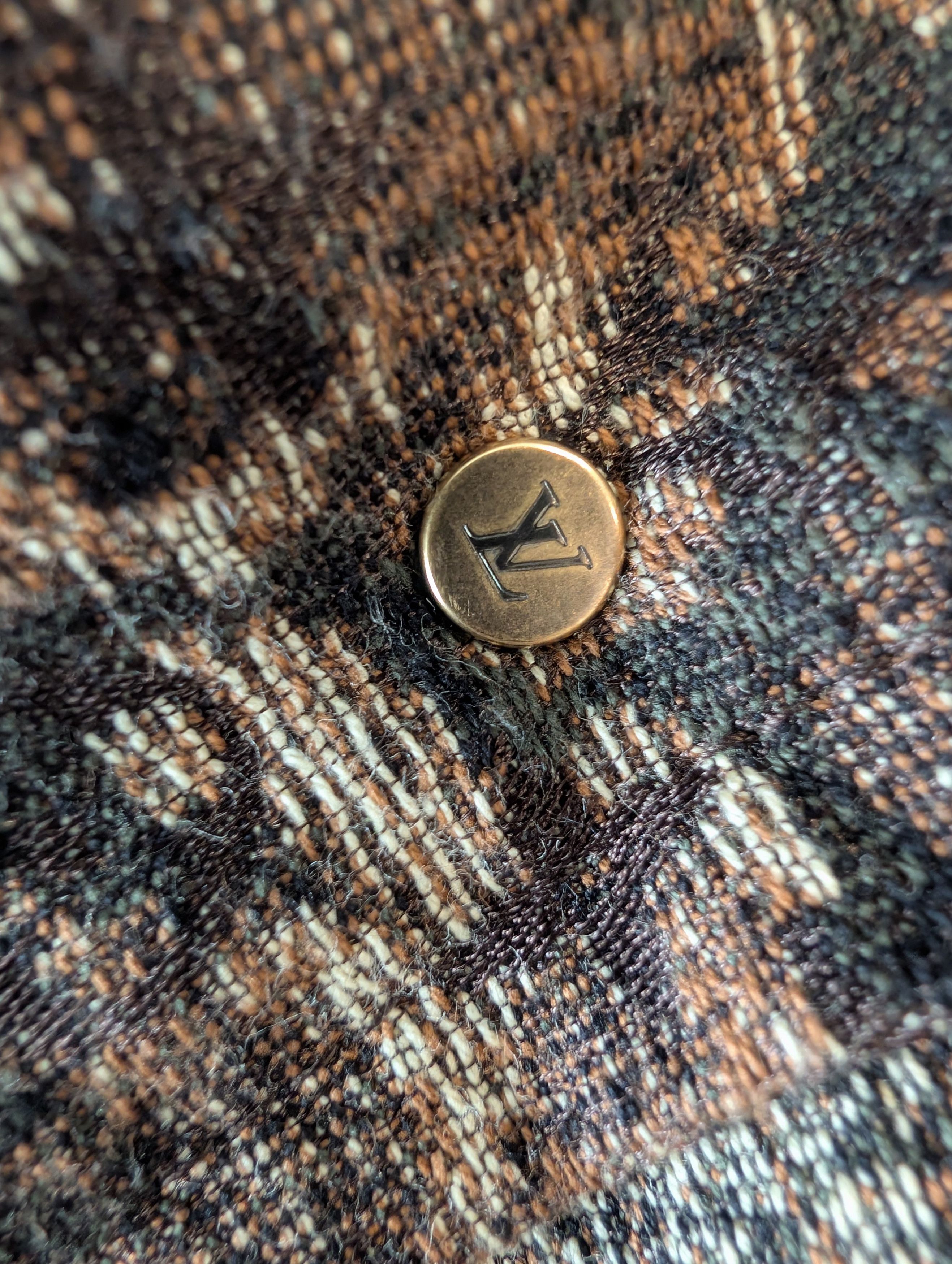 Louis Vuitton Louis Vuitton monogram camouflage sterling denim jacket Size US L / EU 52-54 / 3 - 8 Thumbnail