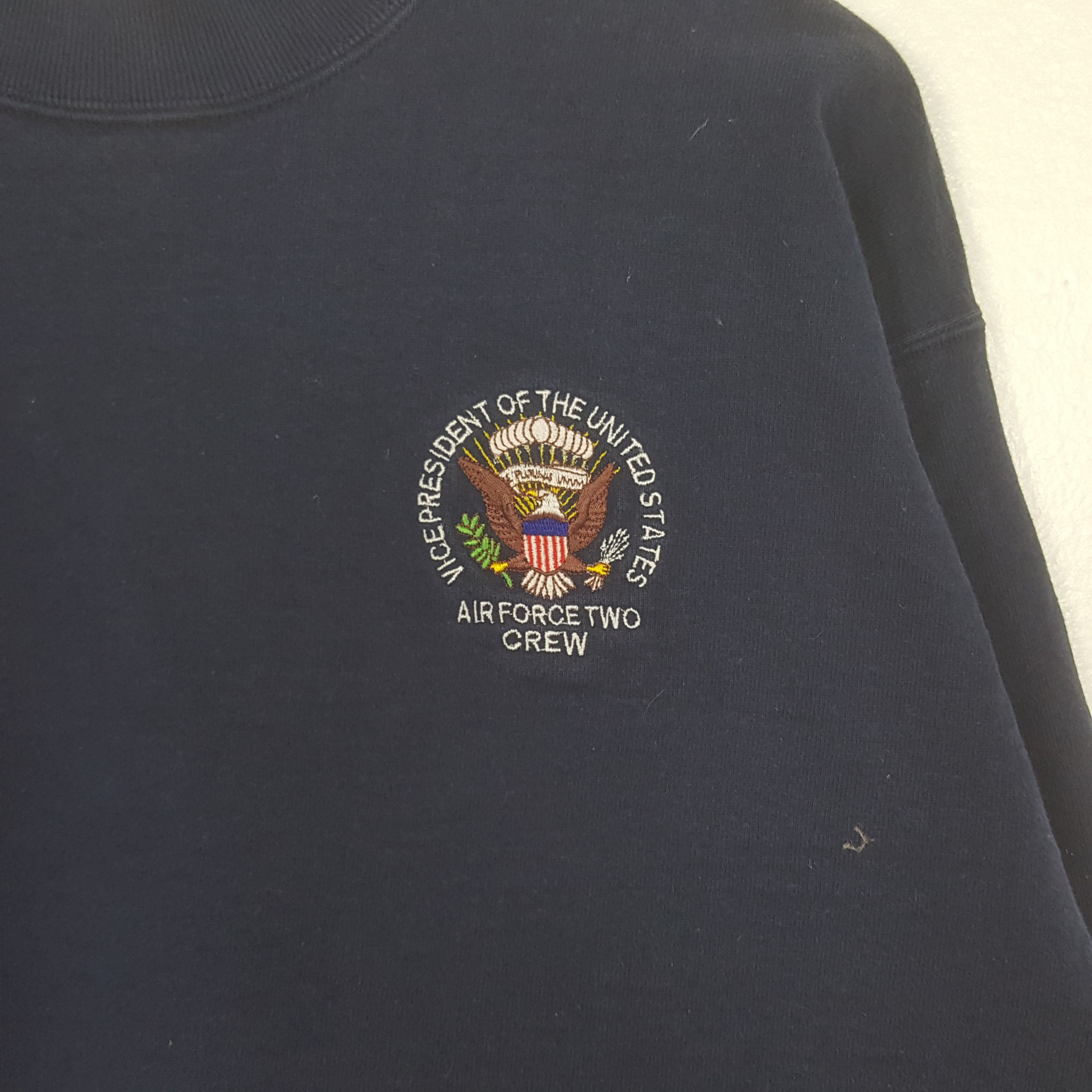 Vintage Vintage United States Air Force Crew Sweatshirt C311N13 Size US L / EU 52-54 / 3 - 2 Thumbnail