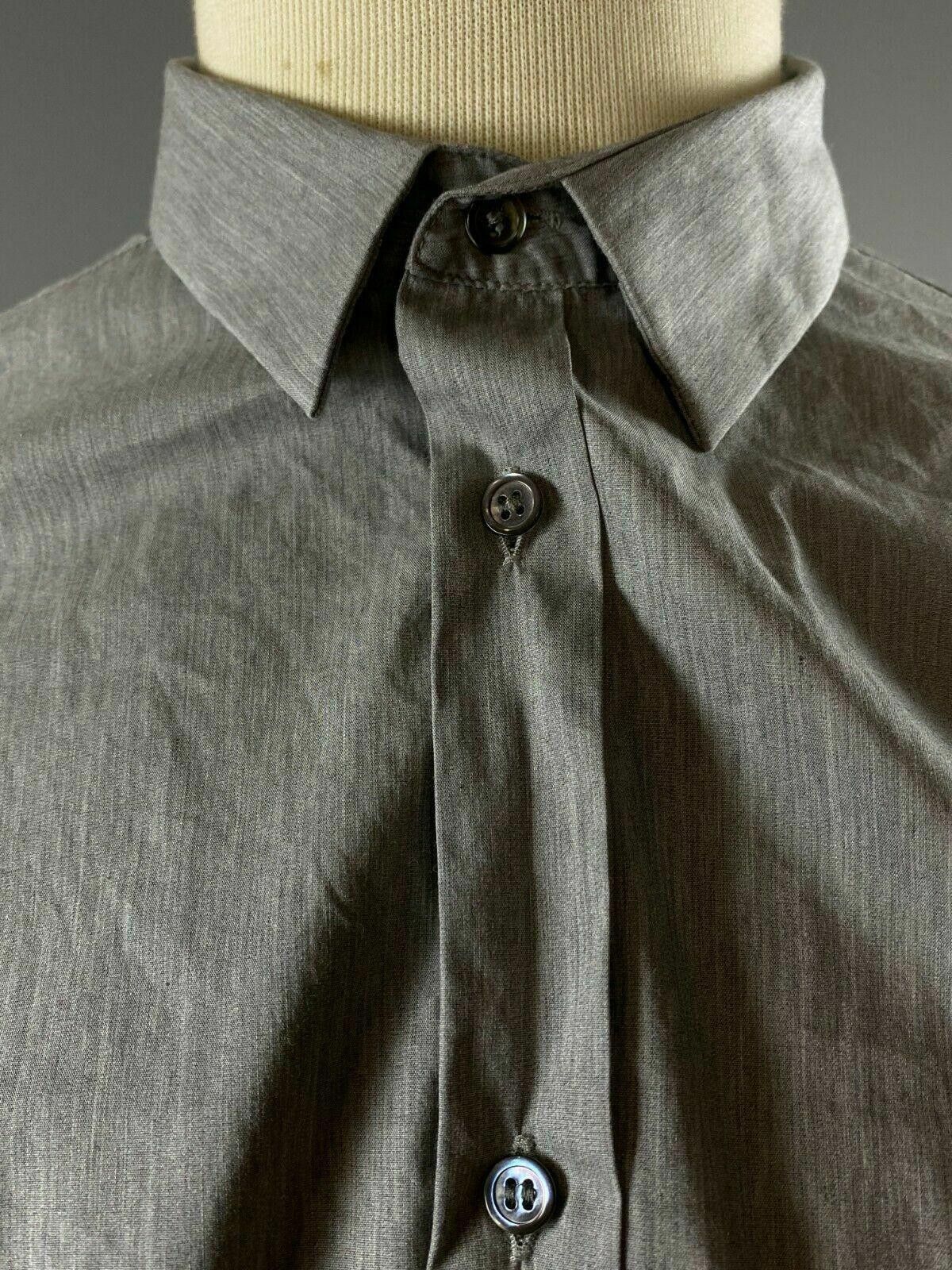 Cos Cos Gray Slim Fit Button Dowbn Dress Shirt Size 42 Size US M / EU 48-50 / 2 - 4 Thumbnail