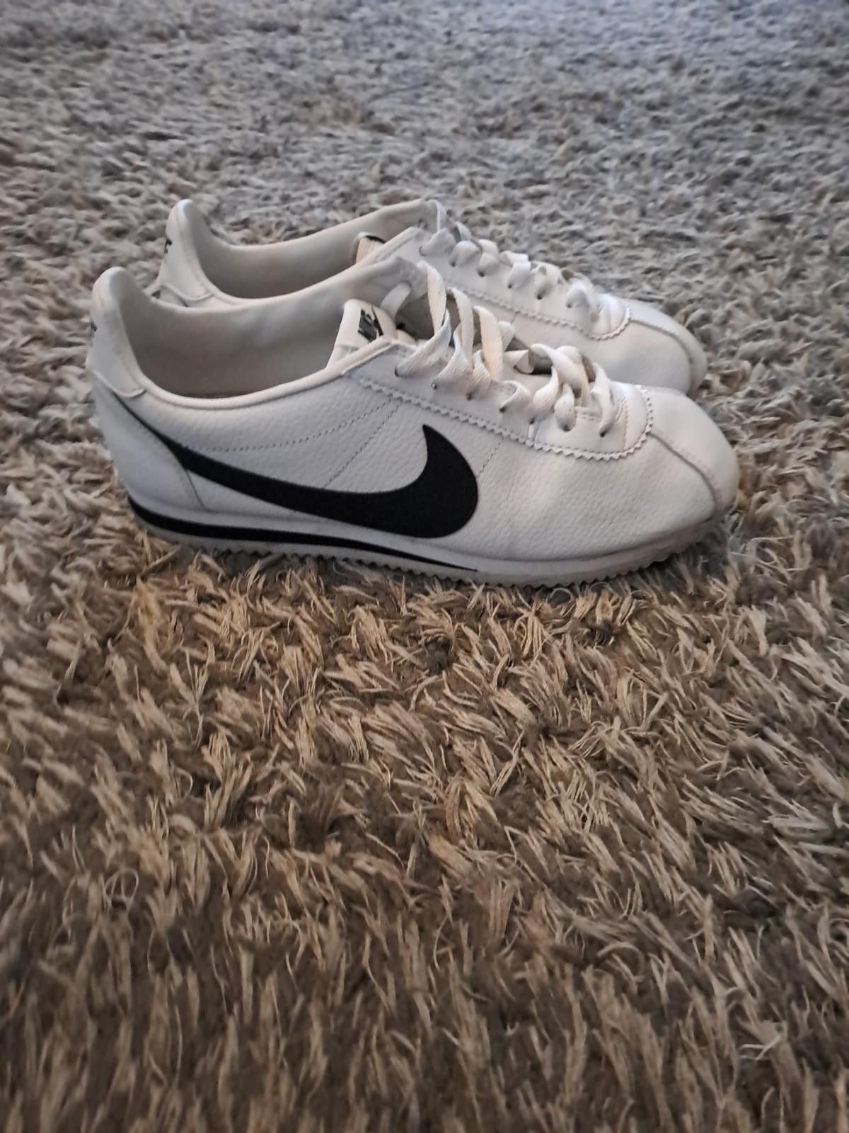 Nike Nike Cortez OG 2018 All Leather White Black Trainers Size US 8 / EU 41 - 1 Thumbnail