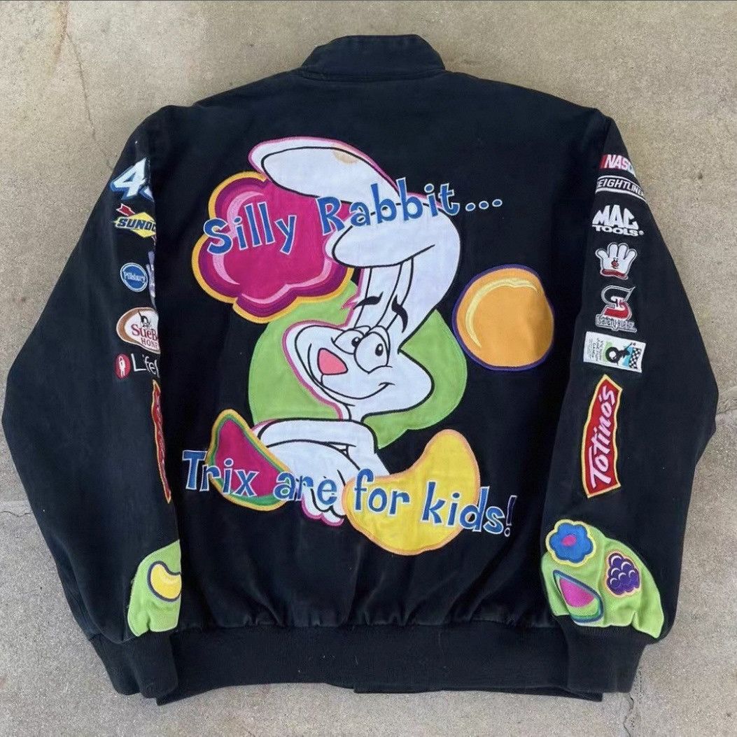 NASCAR Vintage Chase Drivers Line NASCAR “Trix” Racing Jacket Size US XL / EU 56 / 4 - 2 Thumbnail