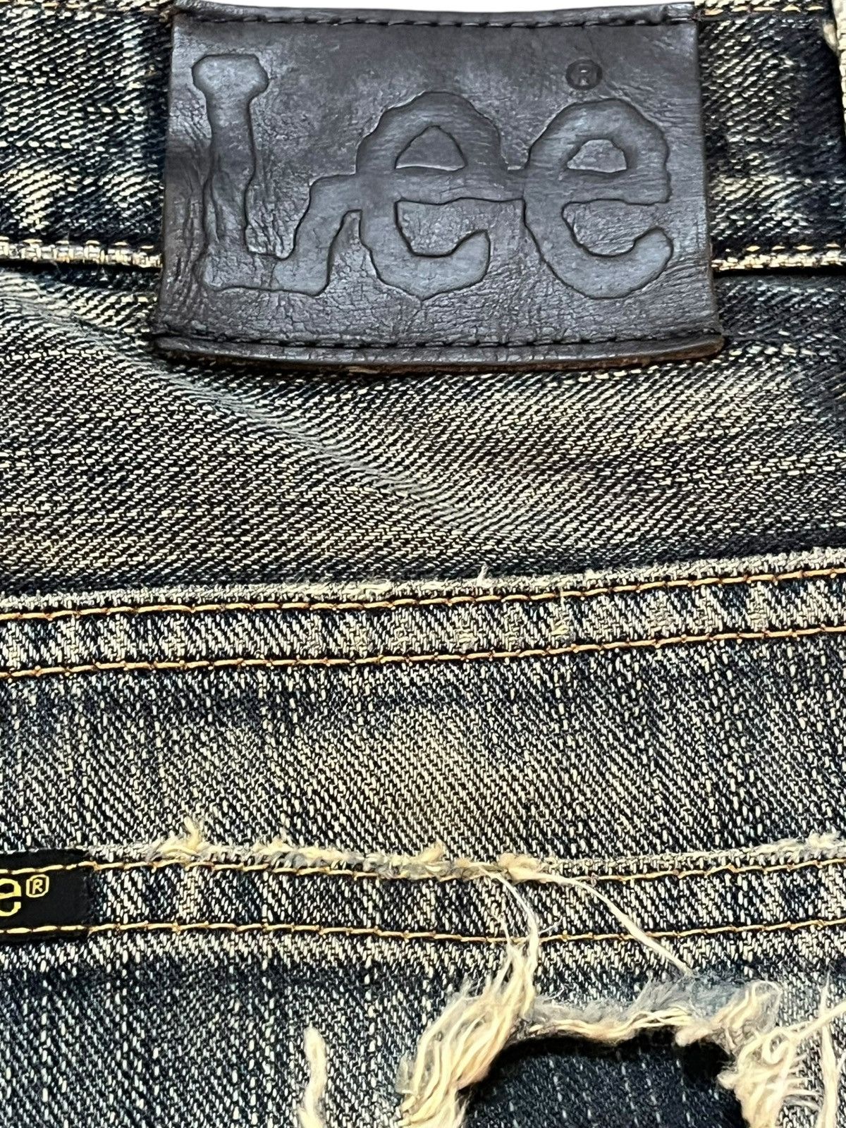 Lee Vintage Lee Riders MR Mudwash Distressed Denim Size US 35 - 8 Thumbnail