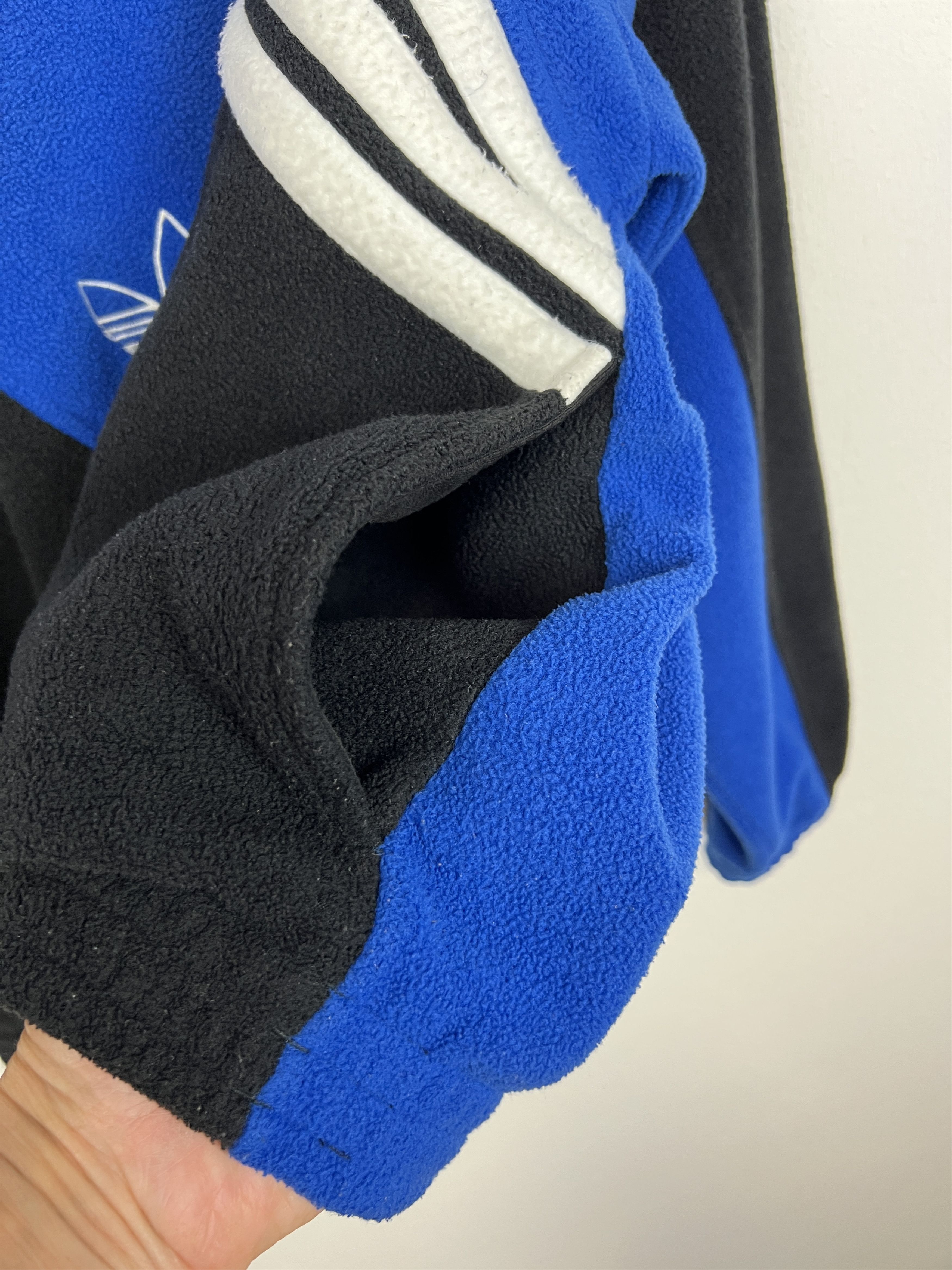 Adidas Vintage 90's Adidas FC Schalke 04 Template Jacket Fleece Size US M / EU 48-50 / 2 - 7 Thumbnail