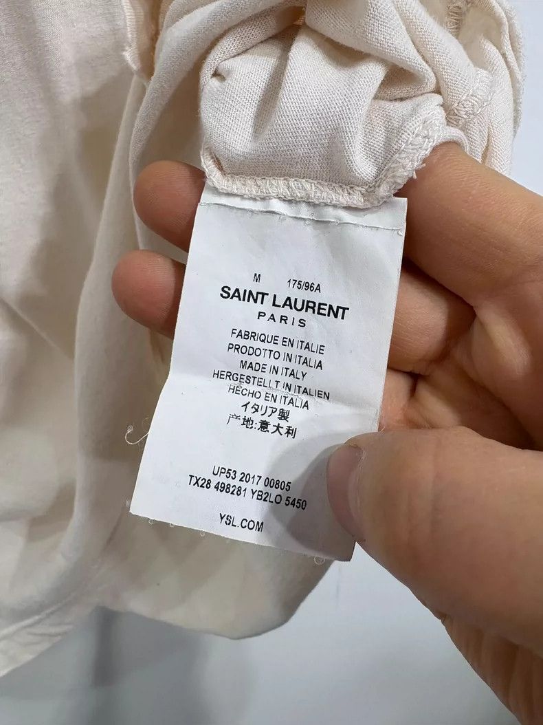Saint Laurent Paris Saint laurent paris short sleeves 2506-Nextarrow Size US M / EU 48-50 / 2 - 4 Thumbnail