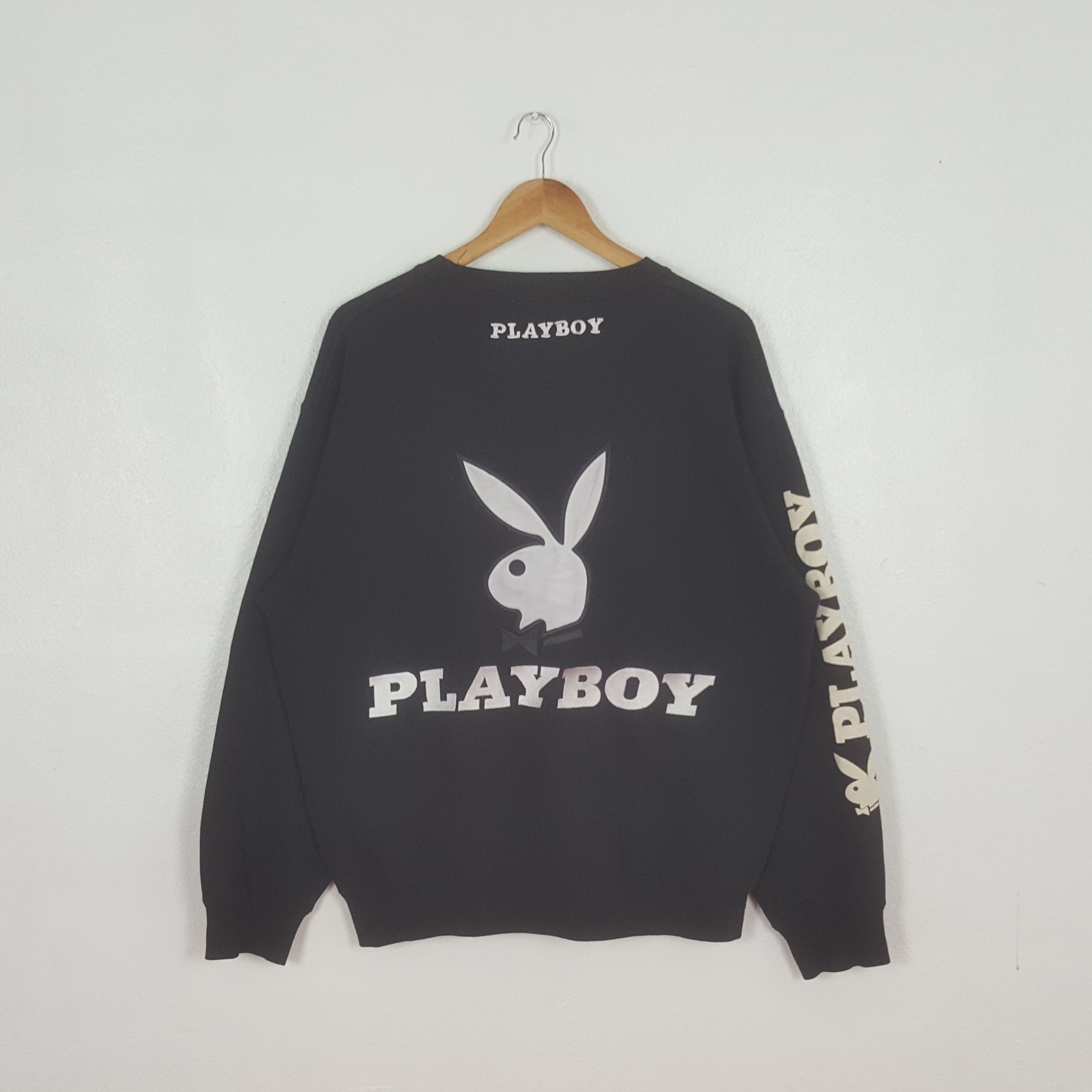 Playboy Vintage Playboy Streetwear Style Sweatshirt C314N24 Size US L / EU 52-54 / 3 - 1 Thumbnail