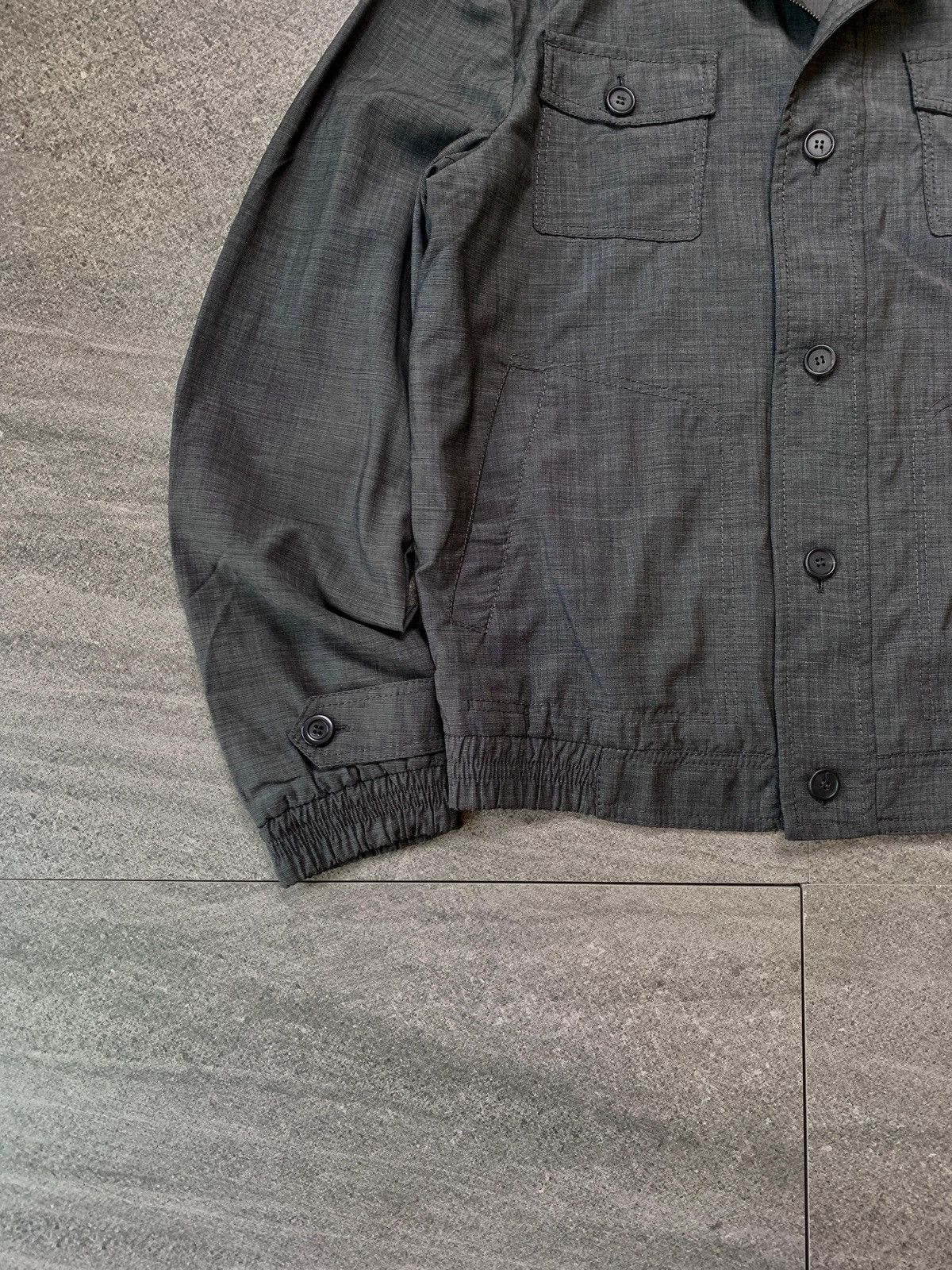 Prada FREE TAX! 2008 Military Wool Light Jacket Size US L / EU 52-54 / 3 - 3 Thumbnail