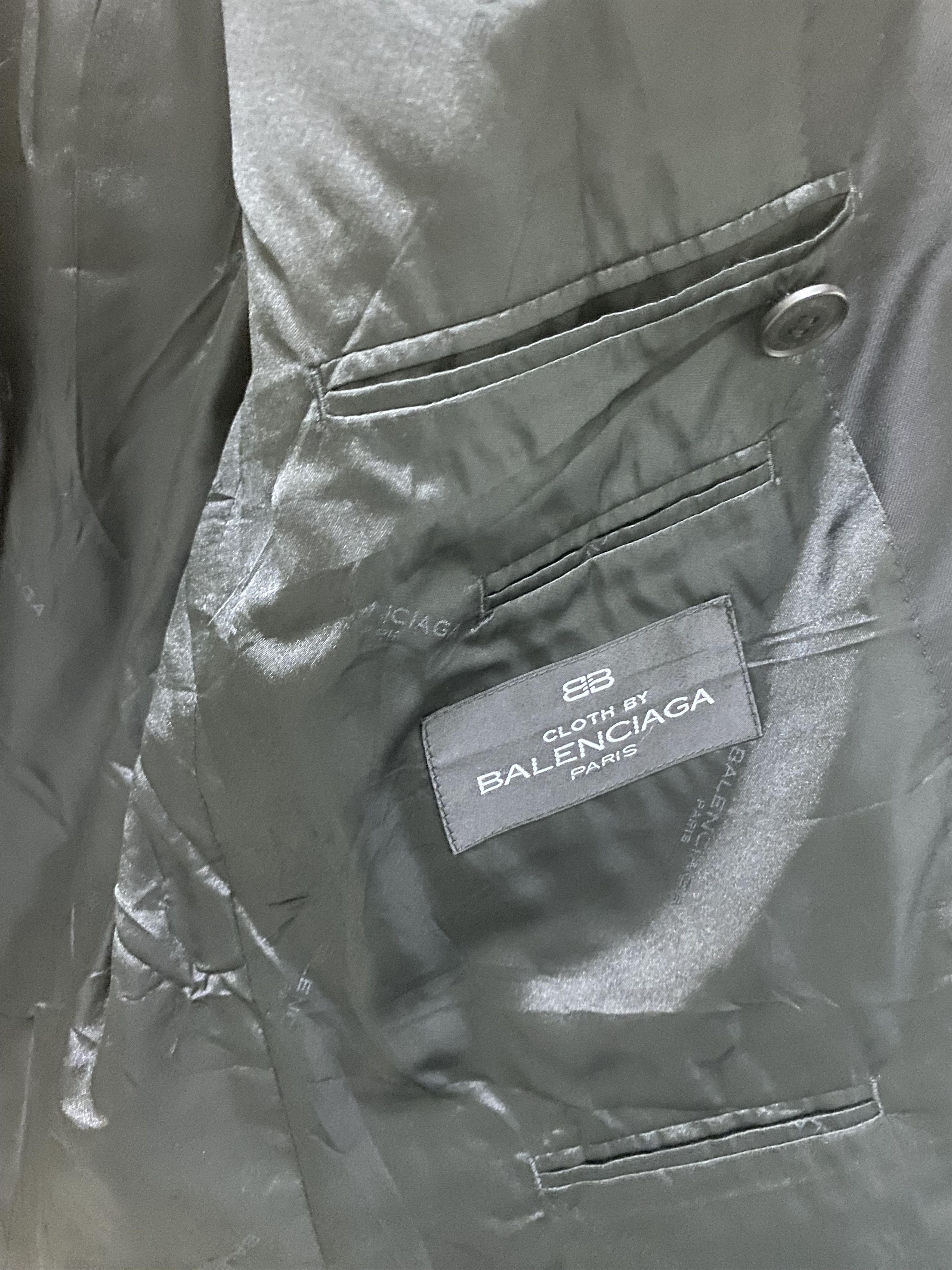 Balenciaga Runway Balenciaga Double Button Blazer Size 42R - 8 Thumbnail