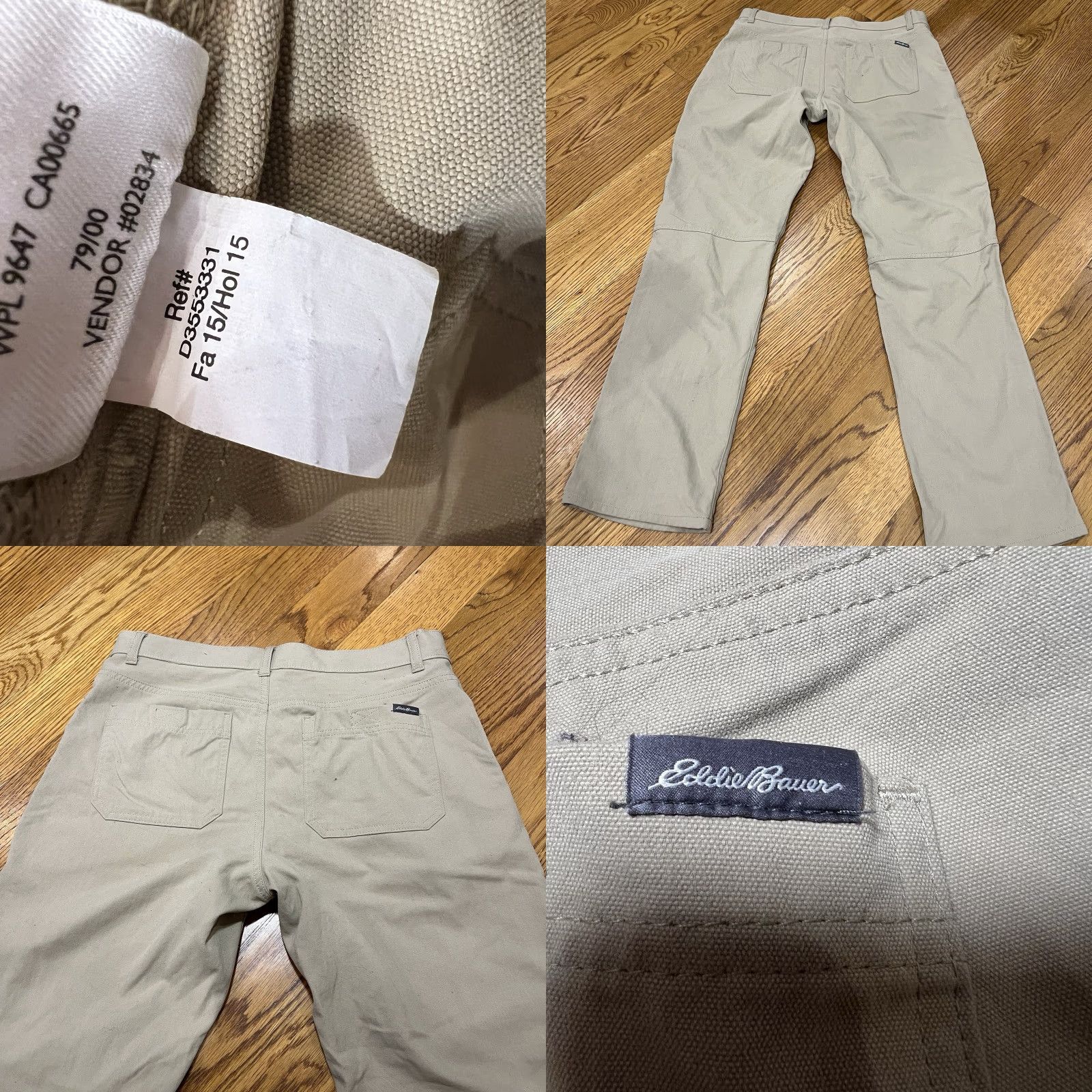 Eddie Bauer VINTAGE Eddie Bauer First Ascent Hiking Pants Nylon Tan Men’s 32x34 Cargo Pocket Stretch Size US 32 / EU 48 - 8 Thumbnail
