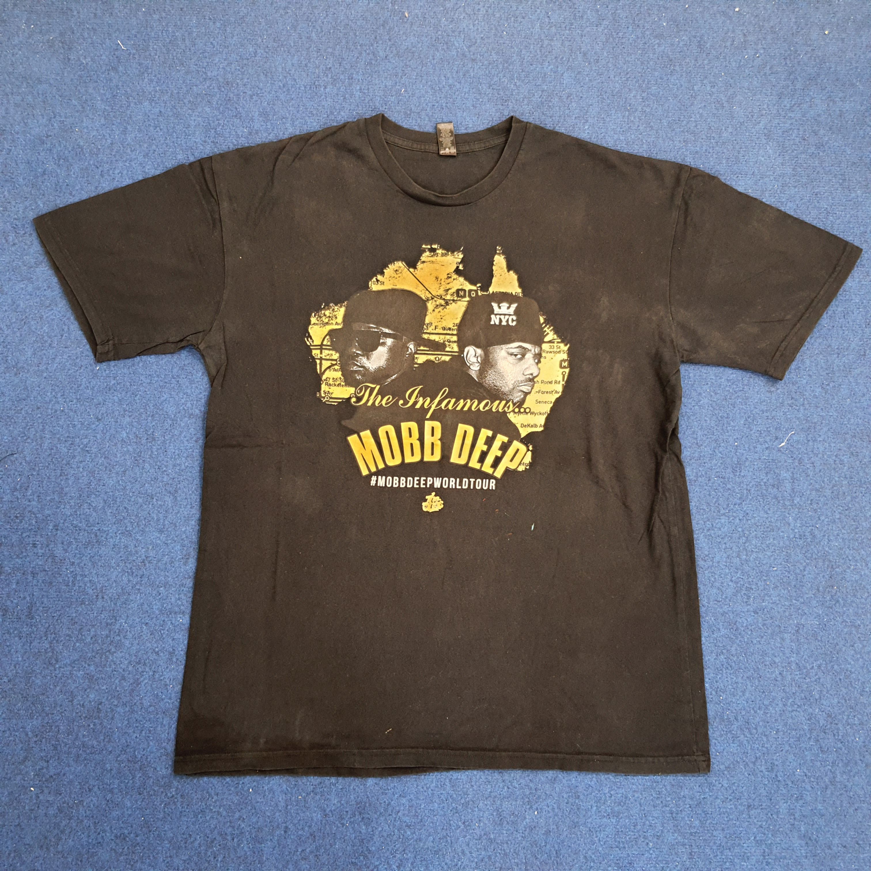 Band Tees × Rap Tees The Infamous MOBB DEEP Rapper T-shirt | Grailed