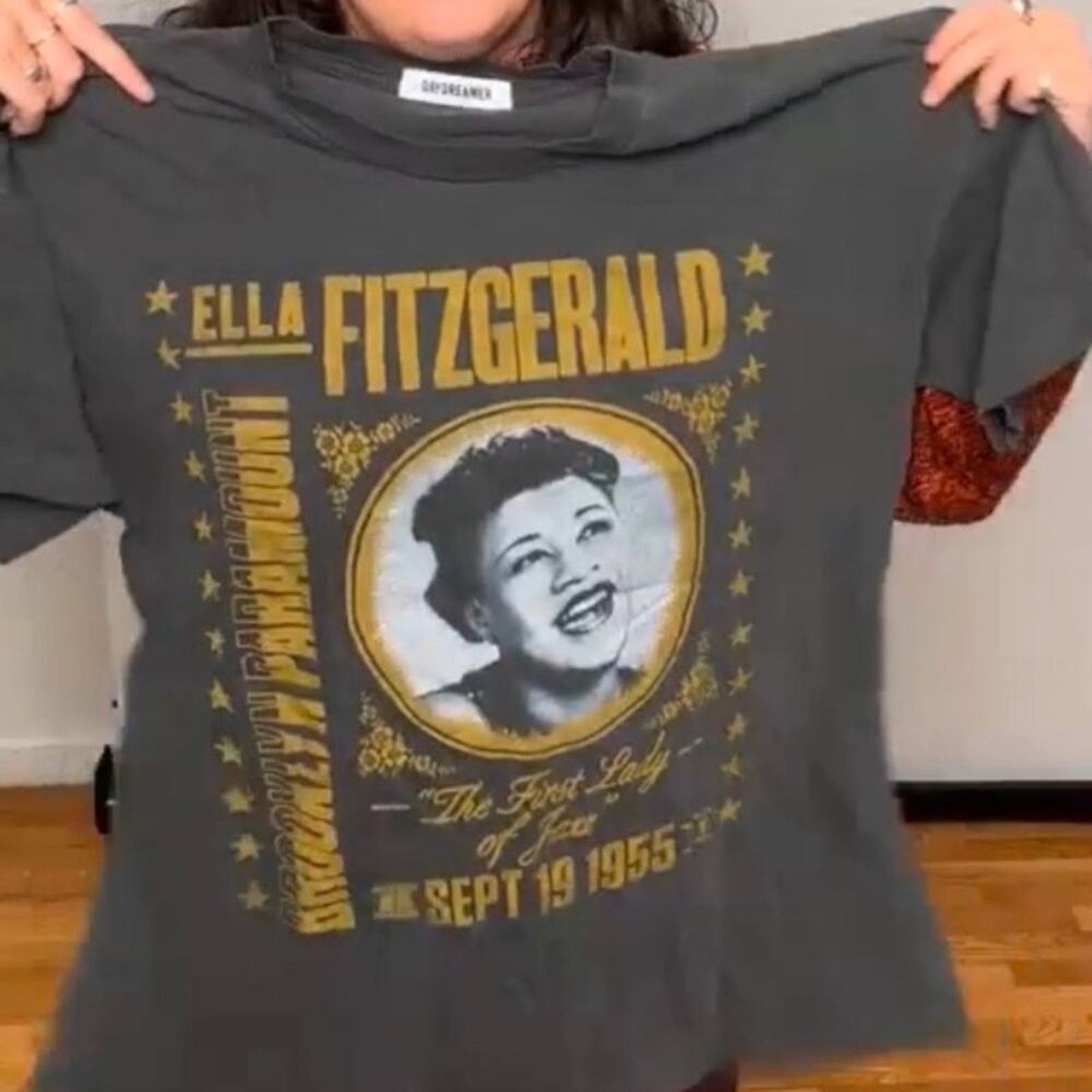 Daydreamer Daydreamer Ella Fitzgerald Brooklyn Paramount Merch Tee New Size M / US 6-8 / IT 42-44 - 9 Thumbnail