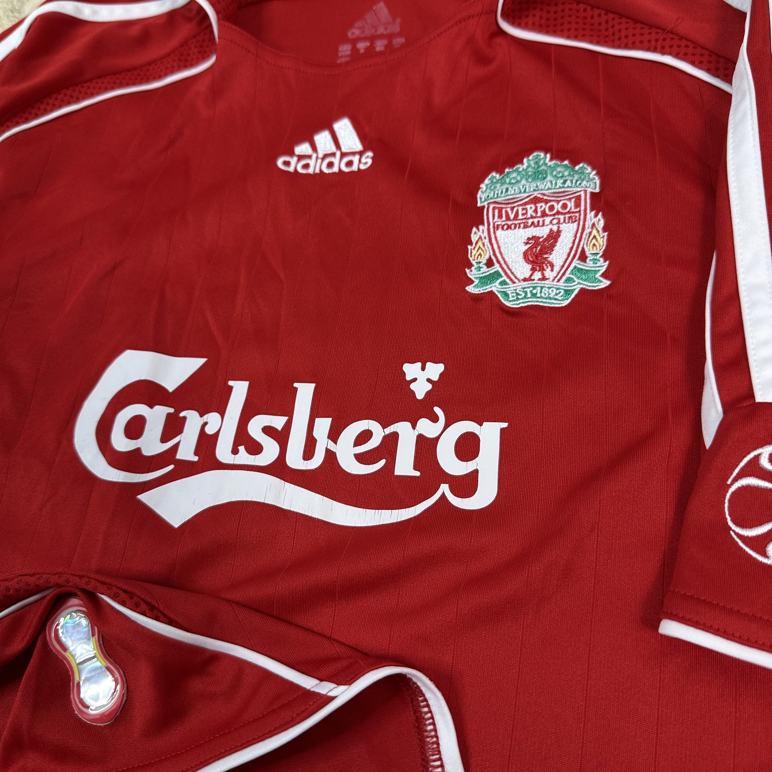 Adidas × Vintage Jersey Adidas 07/08 Liverpool Sportswear Streetwear Active Size US XS / EU 42 / 0 - 2 Thumbnail