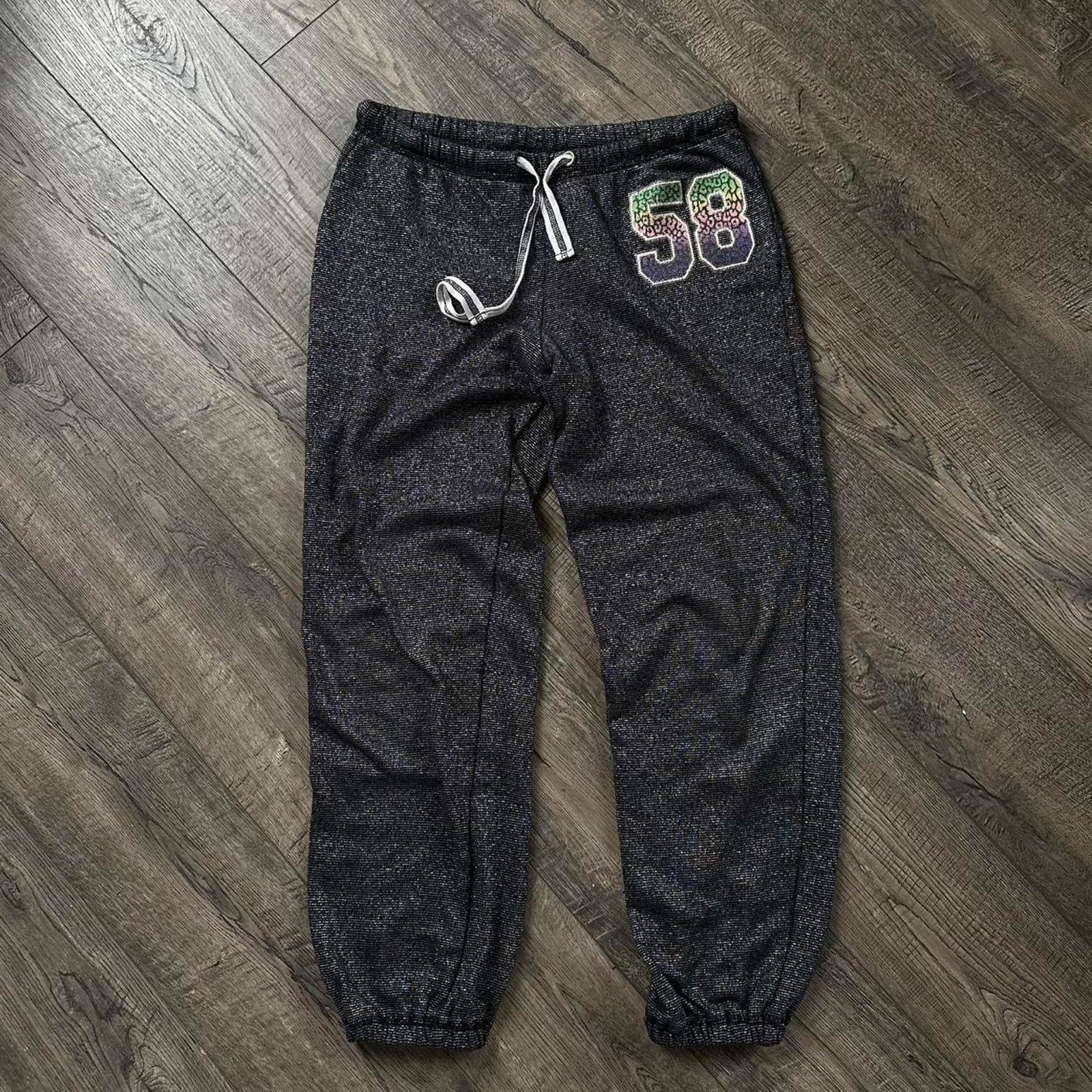 Vintage Cute Vintage Y2K Cheetah Leopard Capris Joggers Sweatpants Size 26" / US 2 / IT 38 - 2 Thumbnail