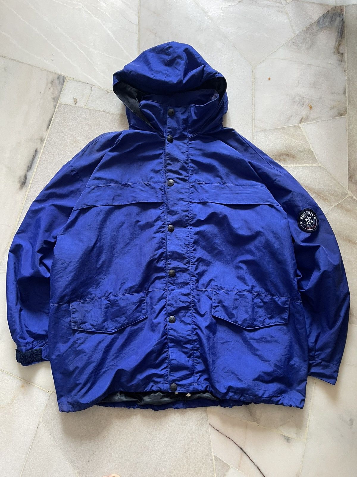 Burberry 90s Burberry Sport Zipper Jacket Size US XXL / EU 58 / 5 - 2 Thumbnail
