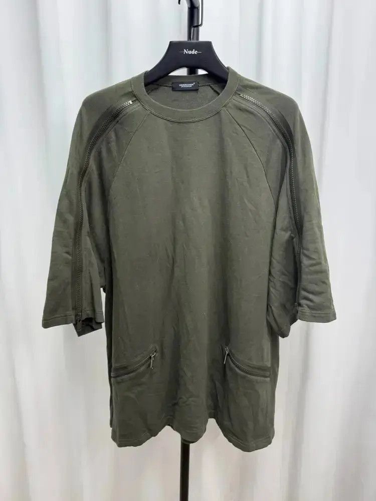 Undercover Sz 4 Undercover Half Sleeve Multi-zip Sweateshirt Size US XL / EU 56 / 4 - 1 Thumbnail