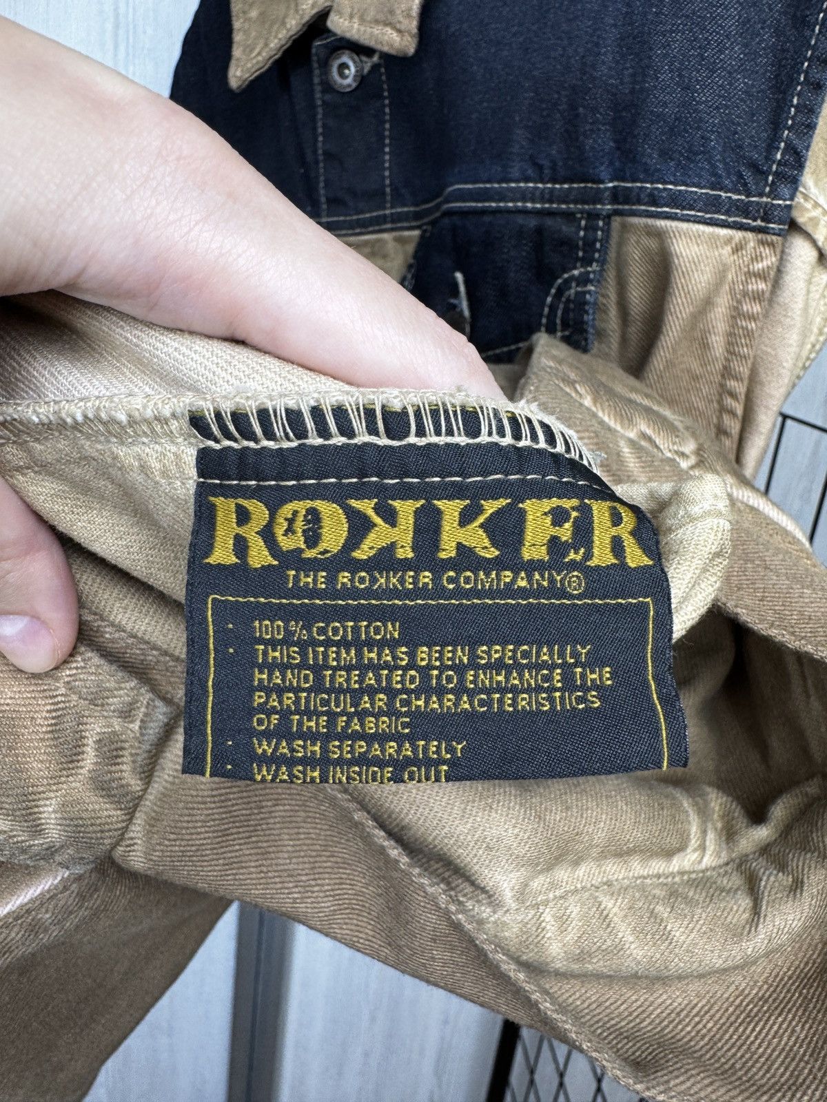 THE ROKKER COMPANY The Rokker Company mixed denim motorcycle vest size XXXL Size US XXL / EU 58 / 5 - 11 Thumbnail