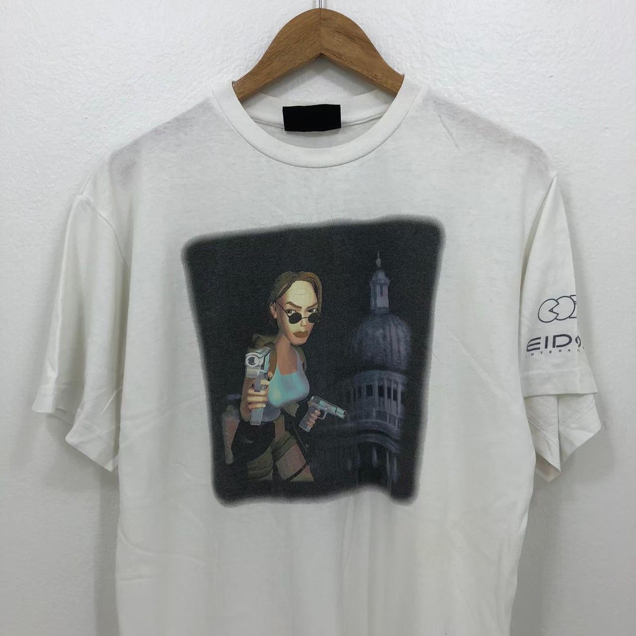 Vintage Vintage Cara Craft Tomb Rraider Eidos Interactive Video Game Size US M / EU 48-50 / 2 - 1 Thumbnail