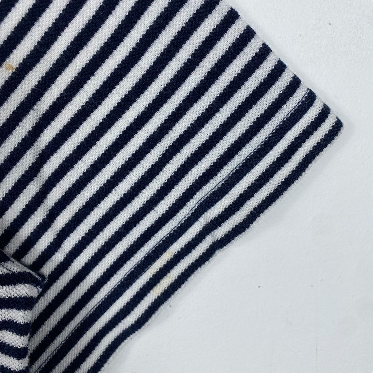 Lacoste × Vintage Vintage 90's LACOSTE YACHTING Graphic Striped Tee Shirt Size US XL / EU 56 / 4 - 3 Thumbnail