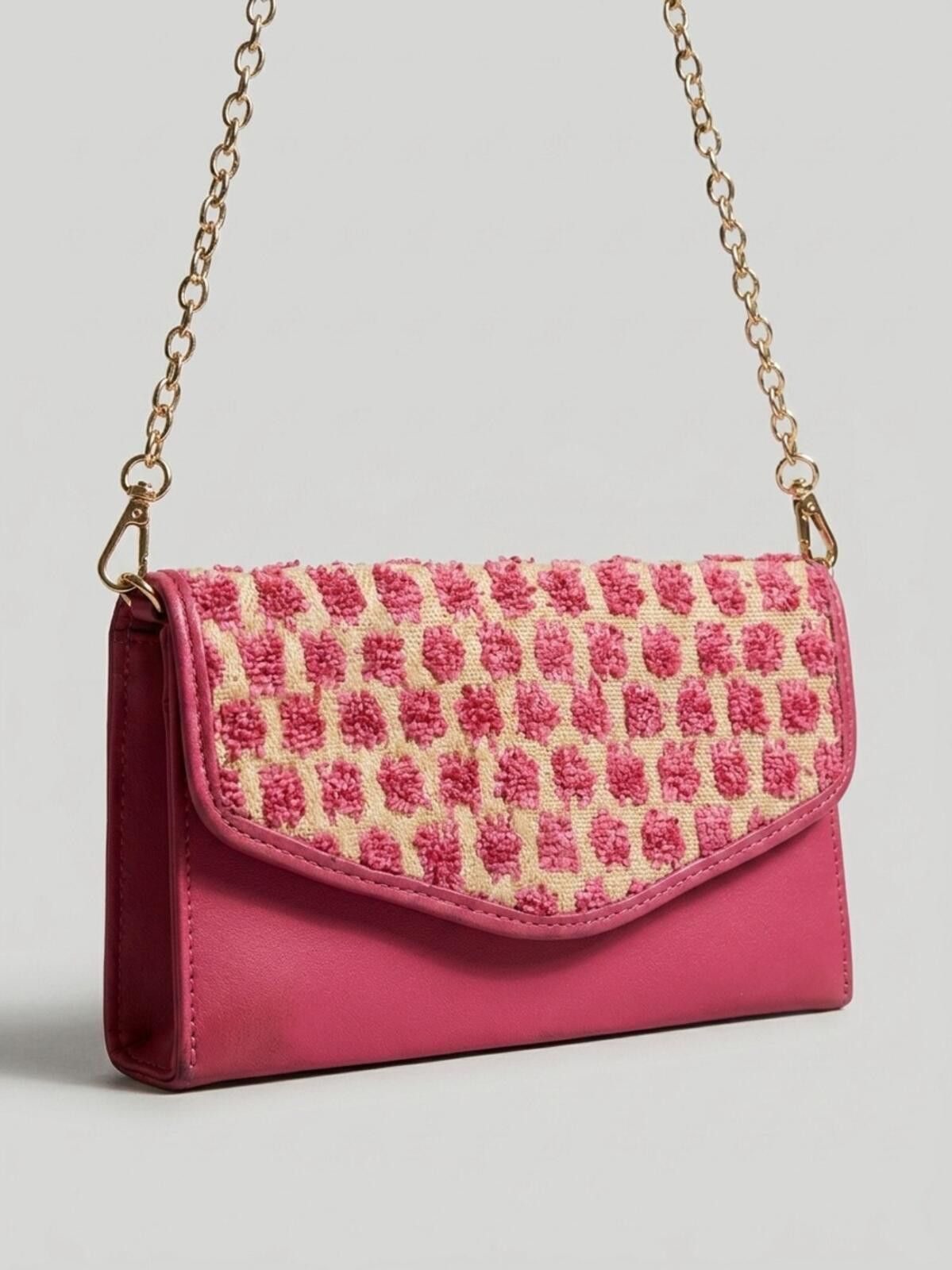 Other Beige Woven Leather Crossbody Bag - Neutral Woven Texture Size ONE SIZE - 1 Thumbnail
