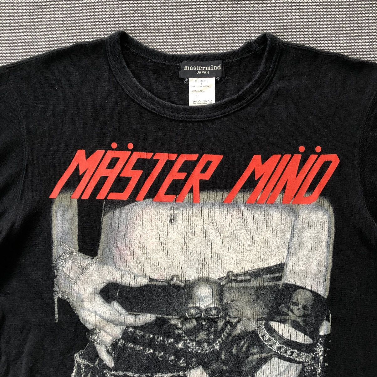Mastermind Japan MASTERMIND Japan Cut and Sew Too Fool For Love Knit Shirt Size US S / EU 44-46 / 1 - 3 Thumbnail