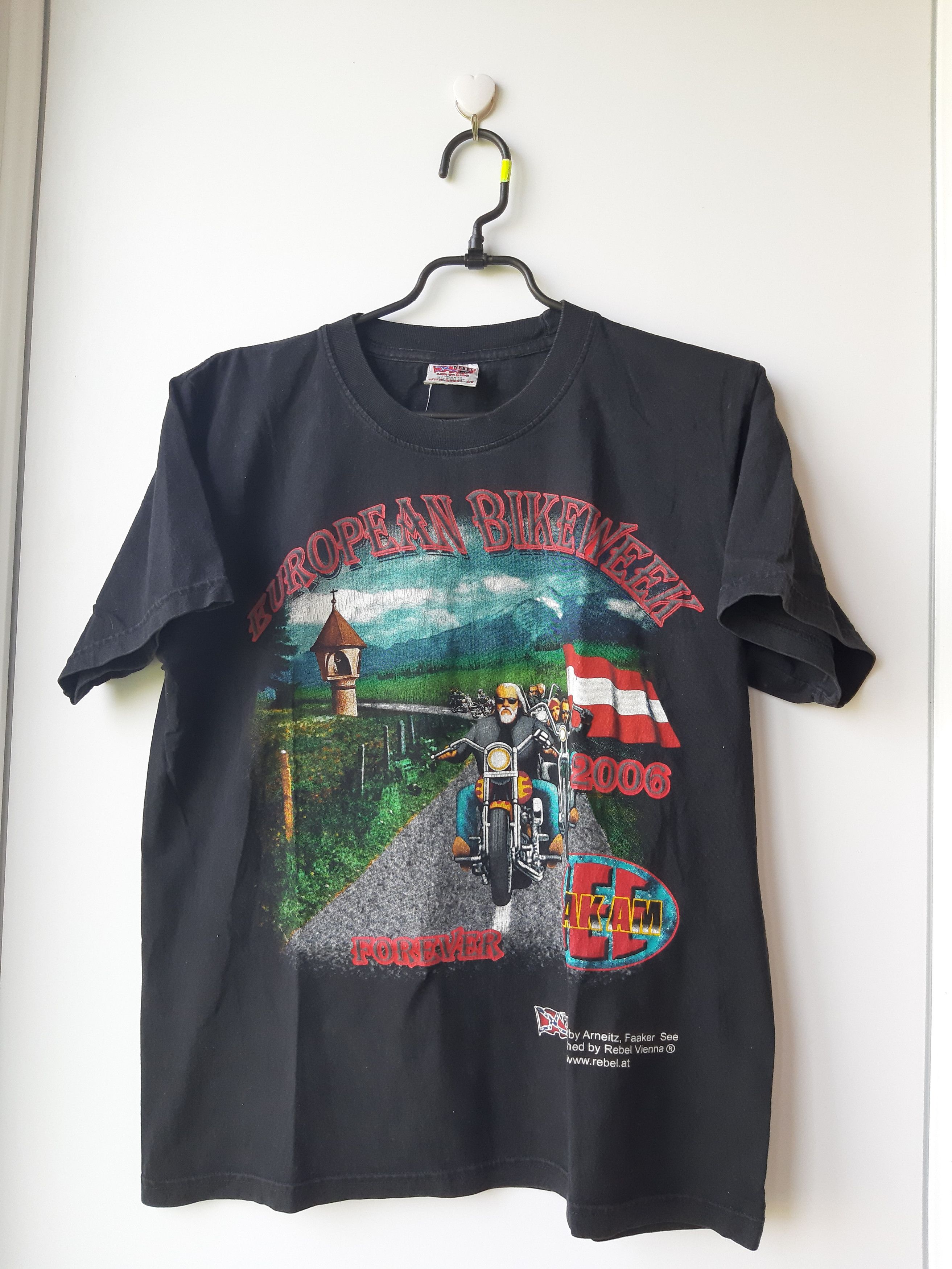 Vintage Vintage European Bike Week 2006 shirt Size US S / EU 44-46 / 1 - 1 Thumbnail
