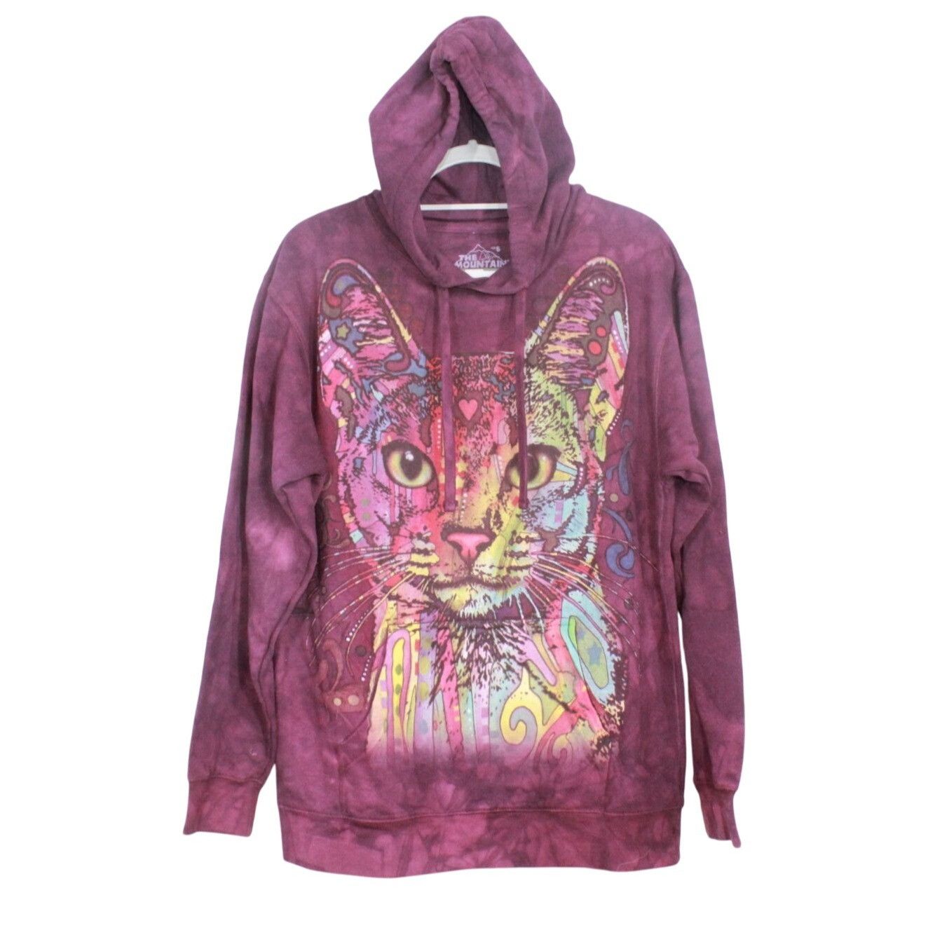 The Mountain The Mountain Relax Baggy Fit Abyssinian Hooded Sweatshirt Size S / US 4 / IT 40 - 1 Thumbnail