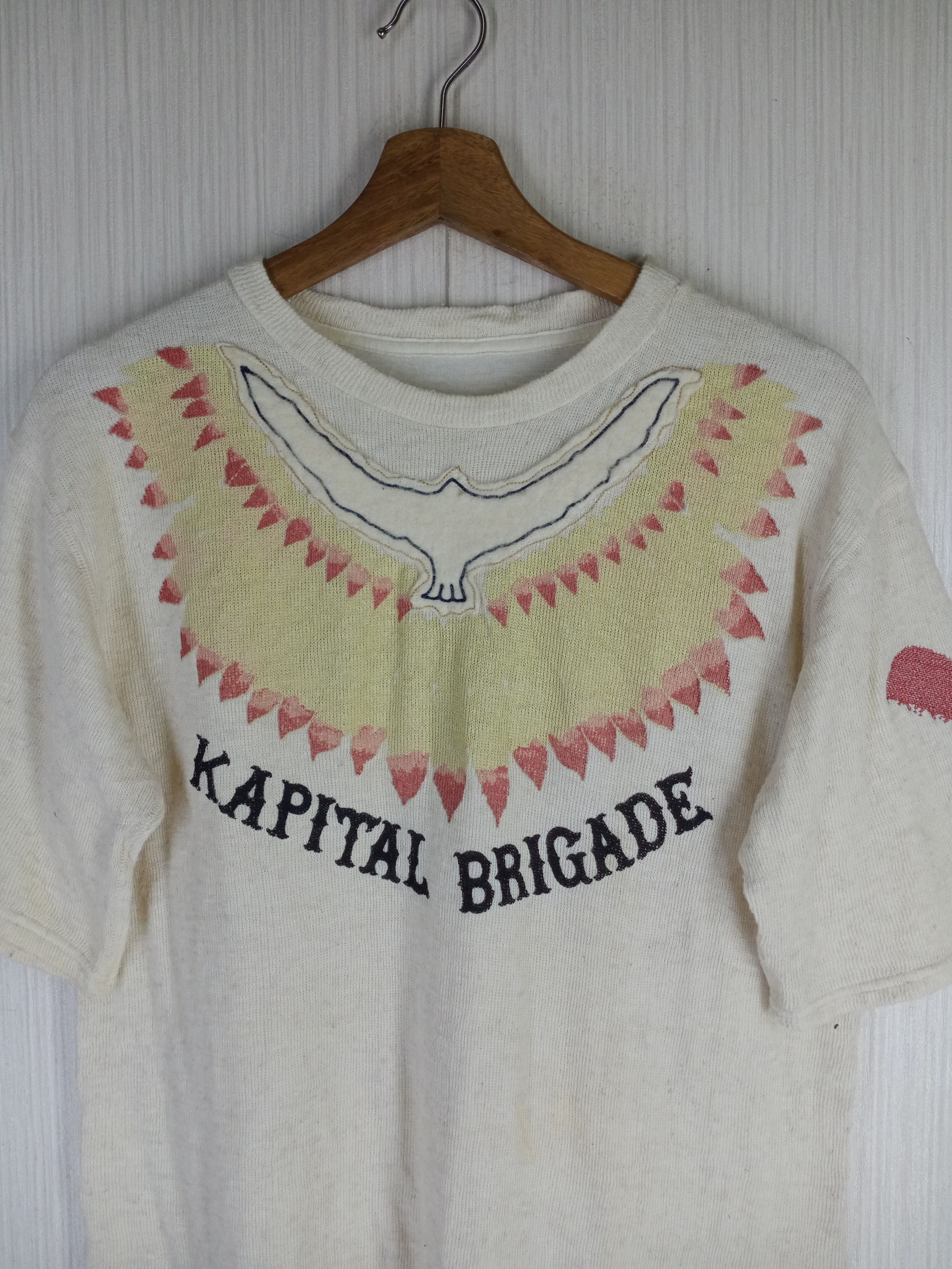 Kapital Kapital Brigade Linen Tshirt Size US M / EU 48-50 / 2 - 3 Thumbnail
