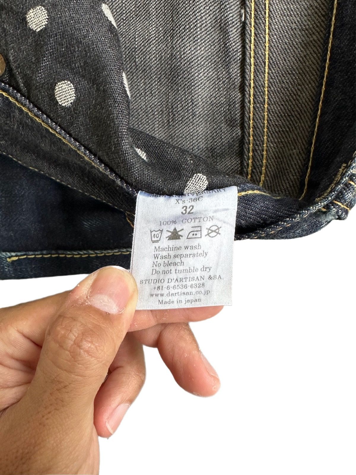 Studio D’Artisan 36th Anniversary Selvedge Denim Jeans