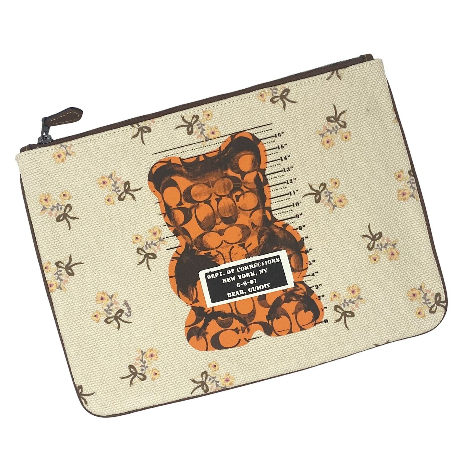 Coach Coach Large Wristlet 30 With Vandal Gummy Chalk White F76933 Size ONE SIZE - 1 Thumbnail