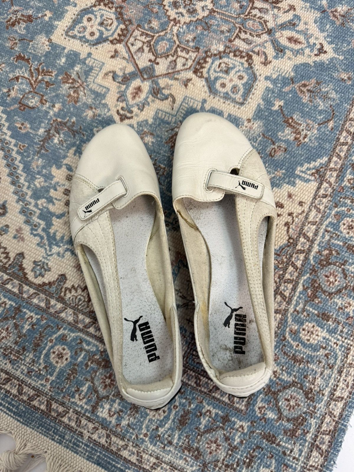 Puma Vintage Puma Leather Y2K Japanese Flat Ballet Shoes Size 37 Size US 6.5 / IT 36.5 - 6 Thumbnail