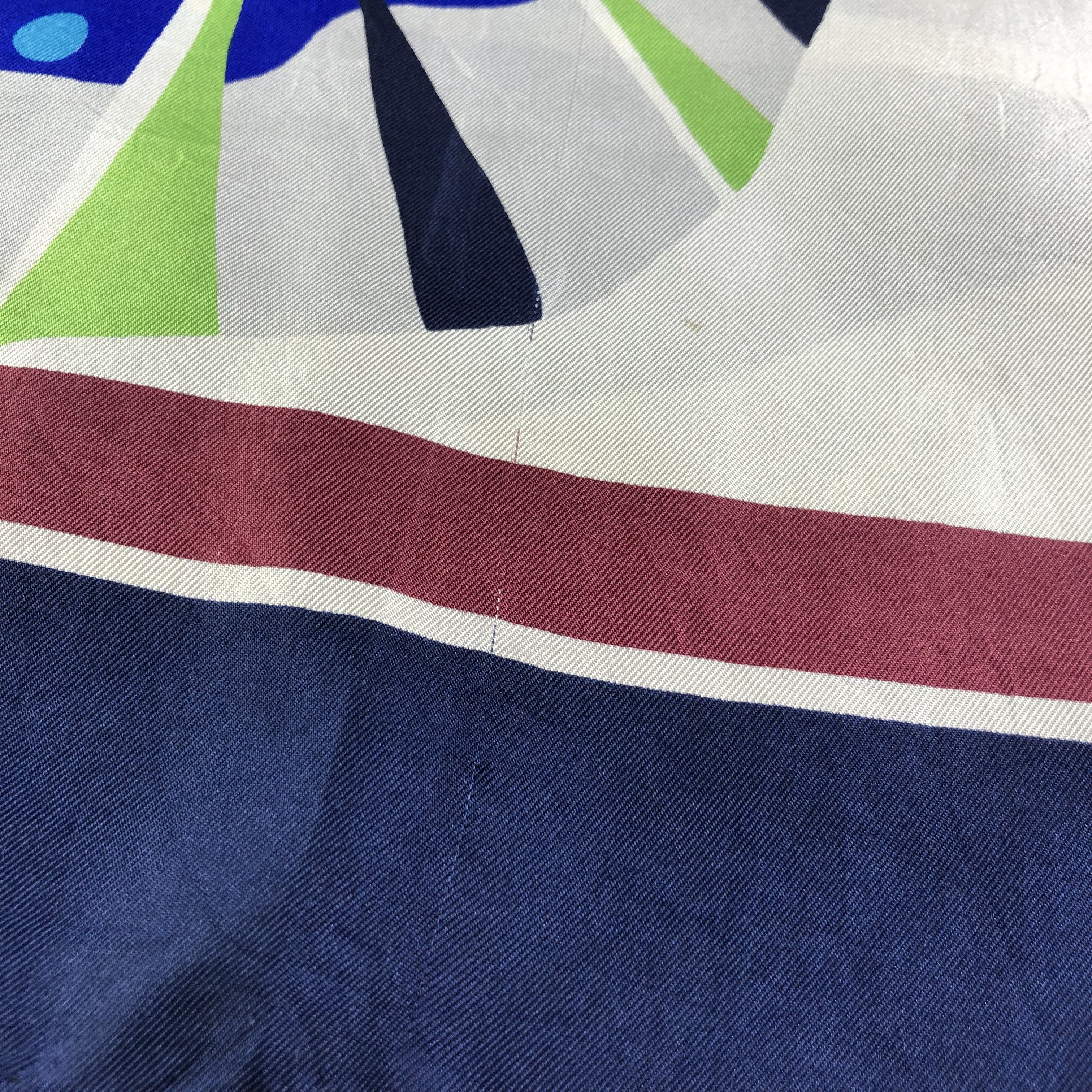 Japanese Brand Liletti Luxury Design Hand Rolled Silk Scarf M510 Size ONE SIZE - 7 Thumbnail