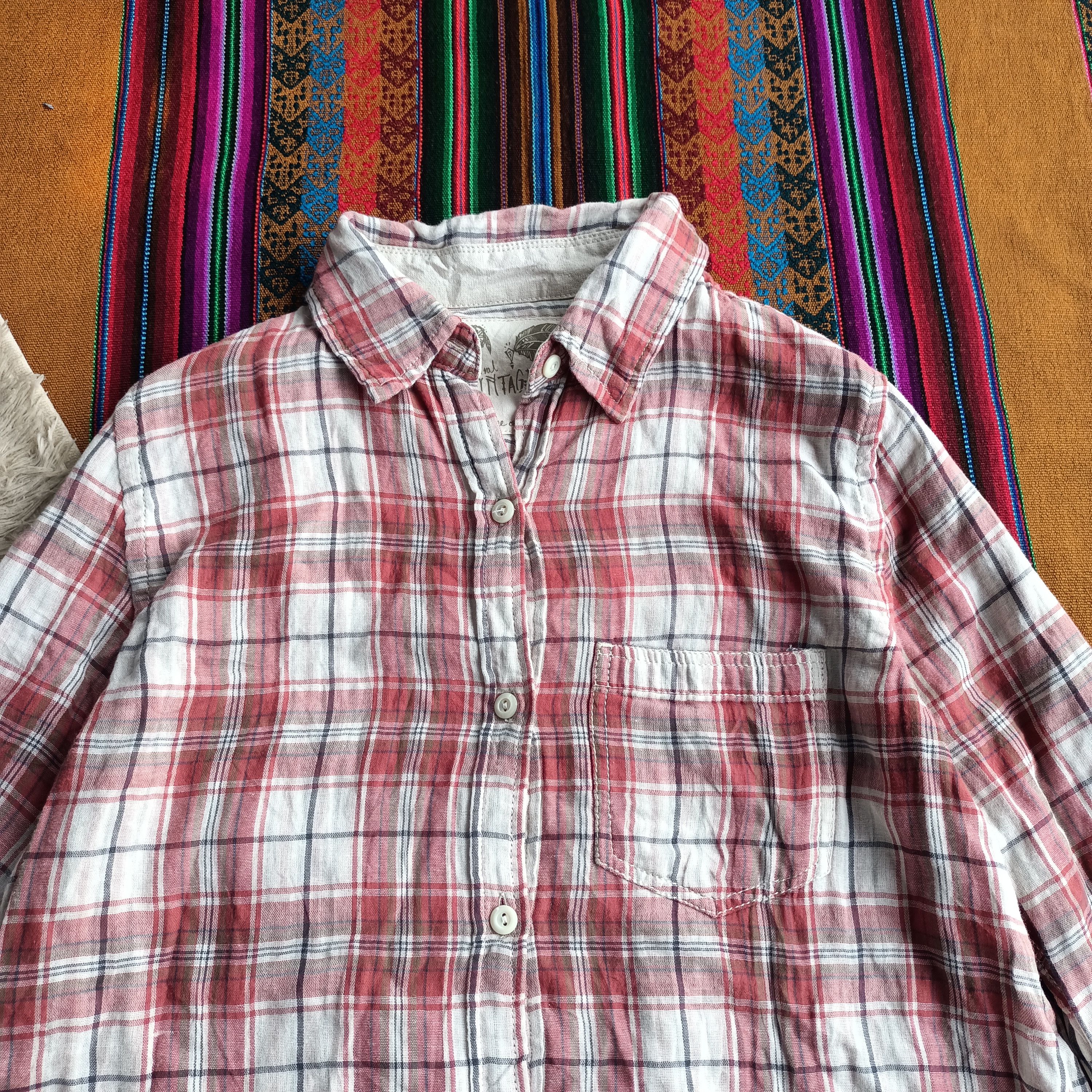 GOA GOA japanese brand plaid Ls shirt Size US S / EU 44-46 / 1 - 9 Thumbnail