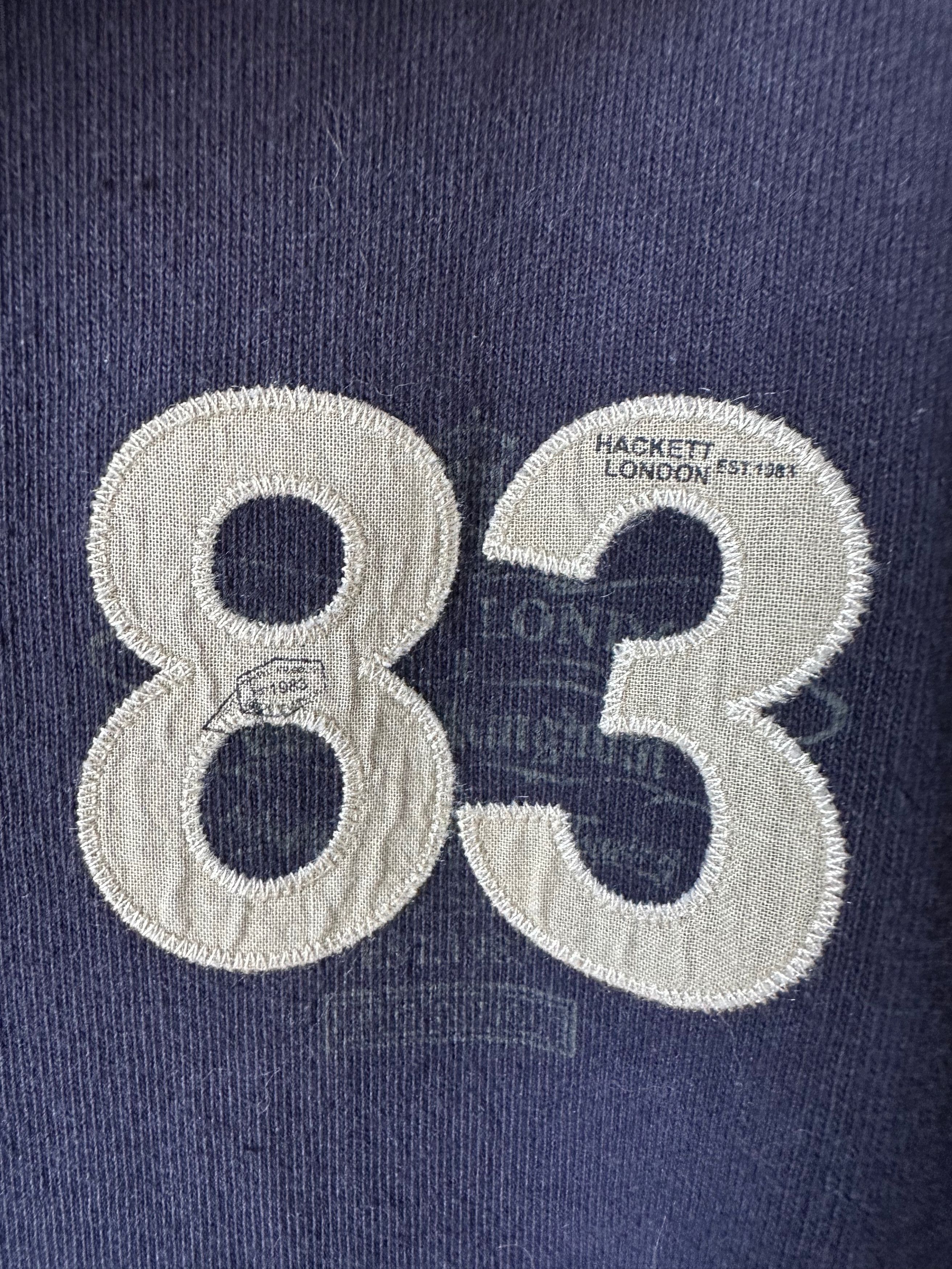 Hackett HACKETT Men’s Country Club Rugby style, Navy/Union Jack Size US XXL / EU 58 / 5 - 4 Thumbnail