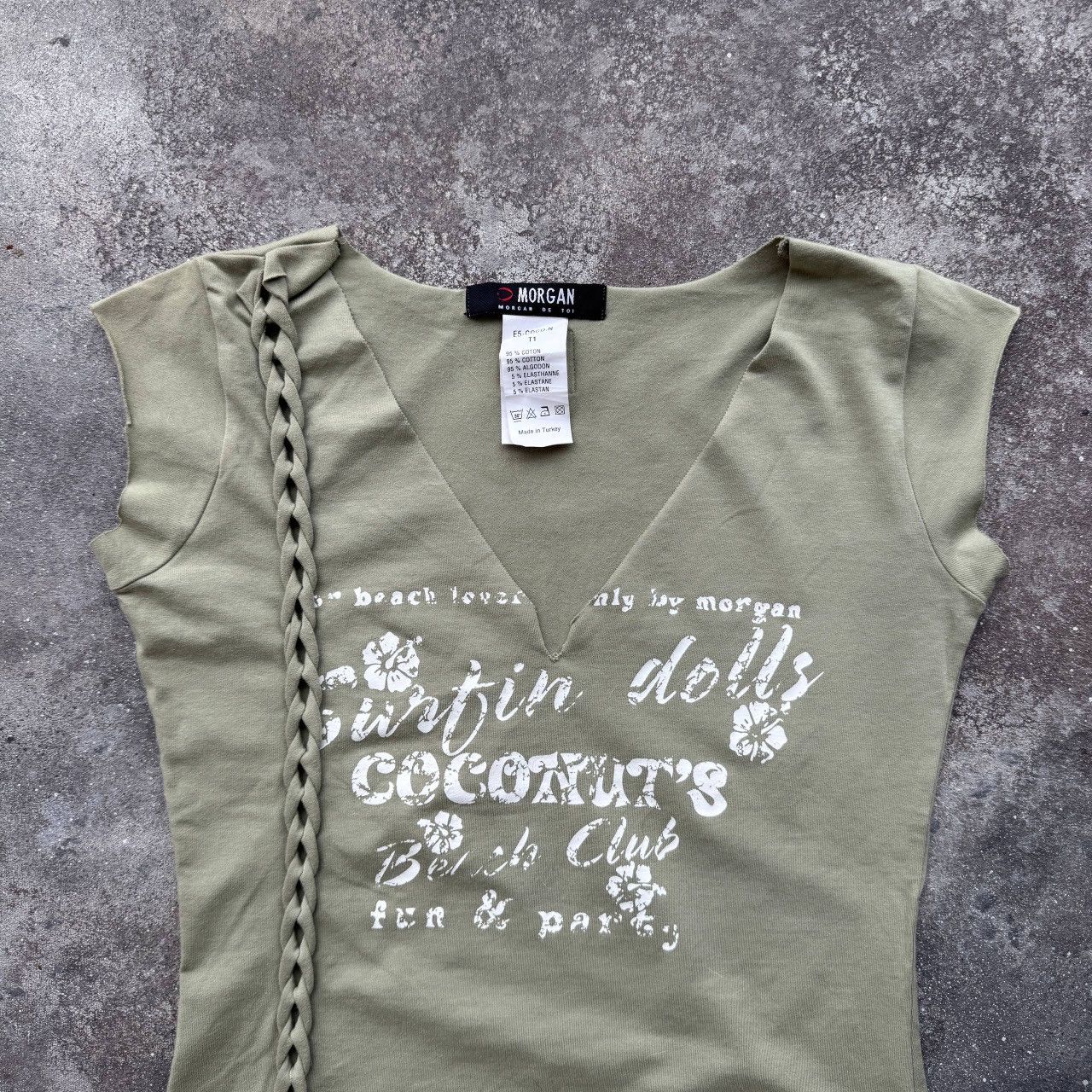 Morgan De Toi Morgan de Toi Vintage Y2K T-Shirt Size M / US 6-8 / IT 42-44 - 2 Thumbnail