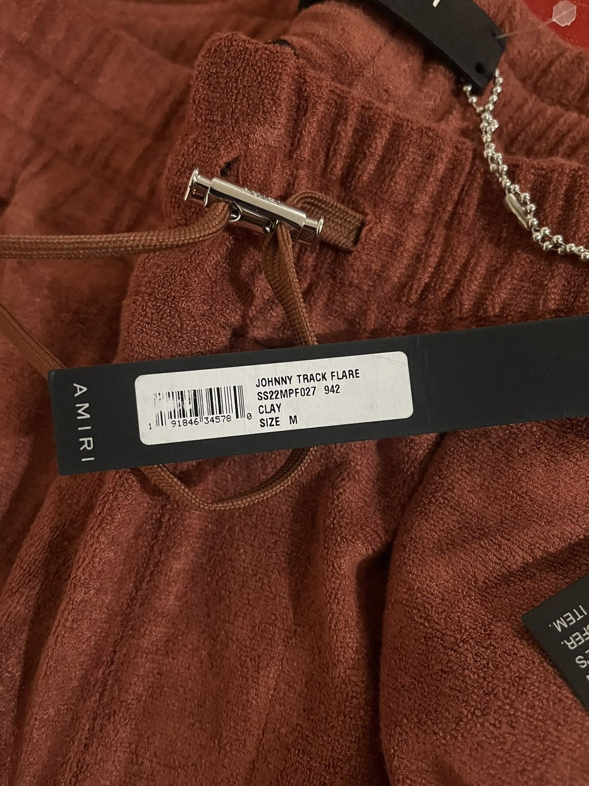 Amiri Amiri Johnny Track Flare Sz M Size US 32 / EU 48 - 11 Thumbnail
