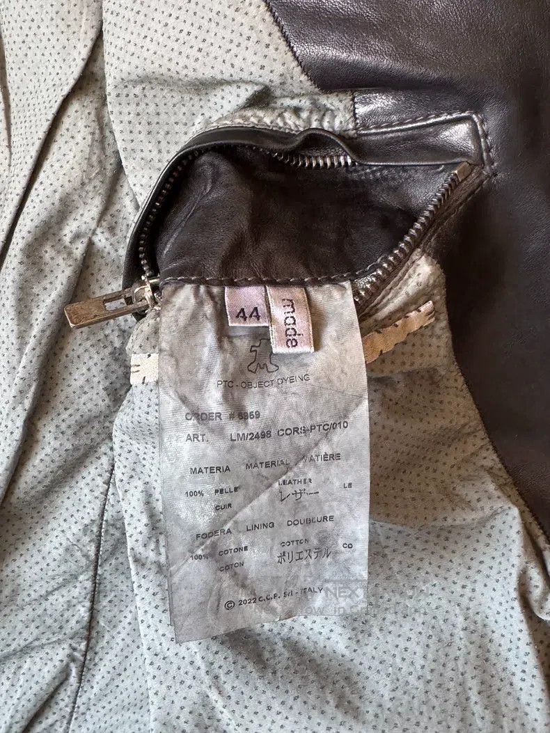 Carol Christian Poell Carol Christian Poell Leather Jacket Size US S / EU 44-46 / 1 - 6 Thumbnail