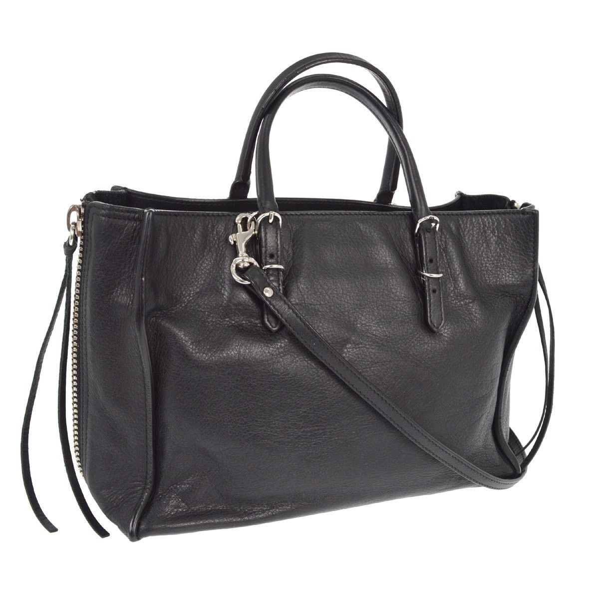 Balenciaga Balenciaga Leather Papier A4 Zip Around Classic Studs Bag Size ONE SIZE - 2 Thumbnail