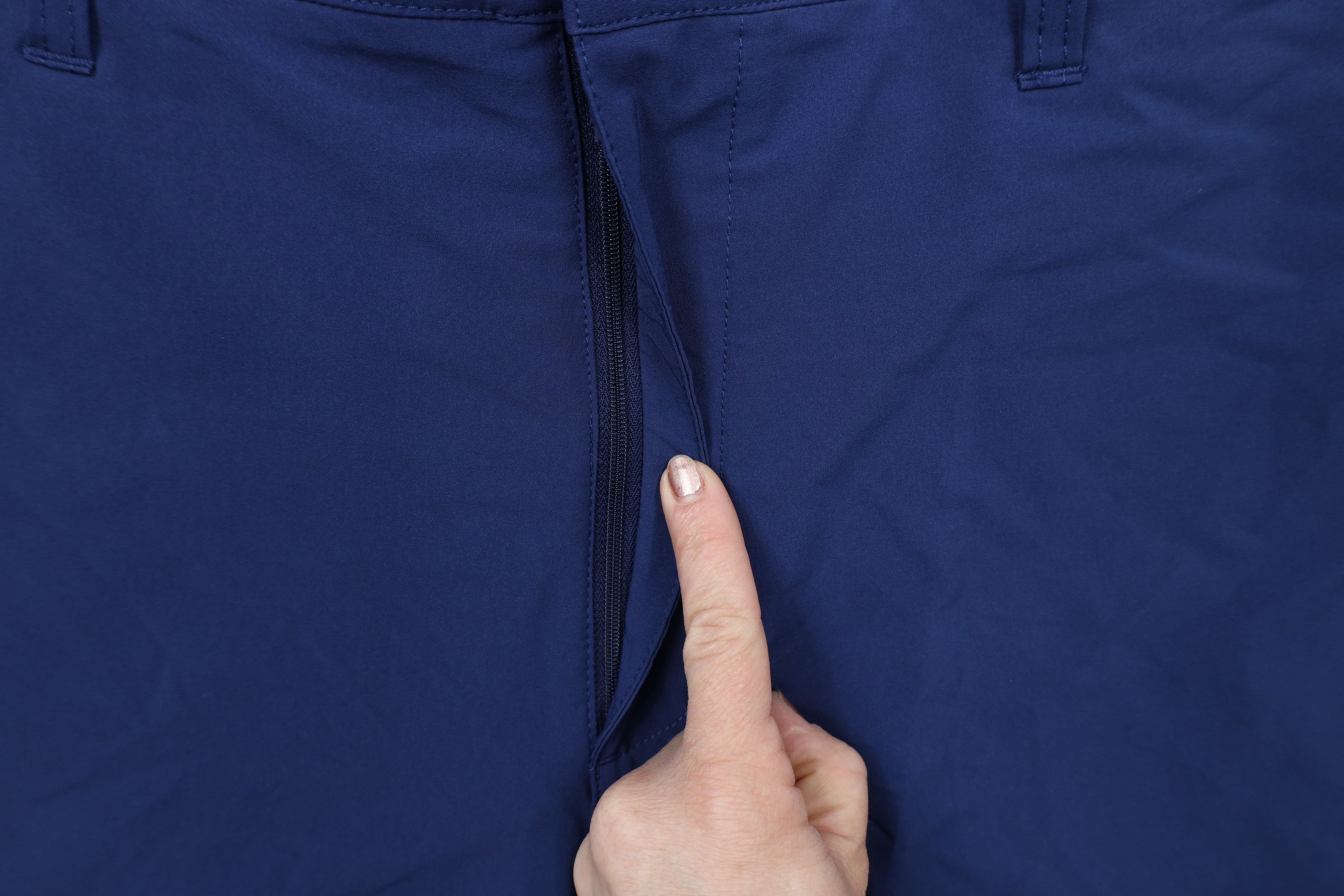 Ralph Lauren × Vintage Ralph Lauren Flat Front Tech Golfing Golf Chino Shorts Blue Size US 42 / EU 58 - 6 Thumbnail