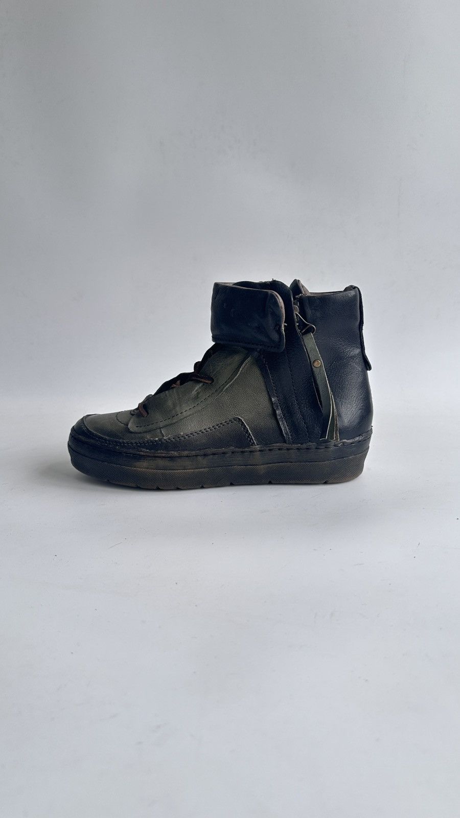 A.S.98 Airstep A.S.98 Leather High Top Sneakers Boots Avant Garde Size US 6.5 / IT 36.5 - 10 Thumbnail
