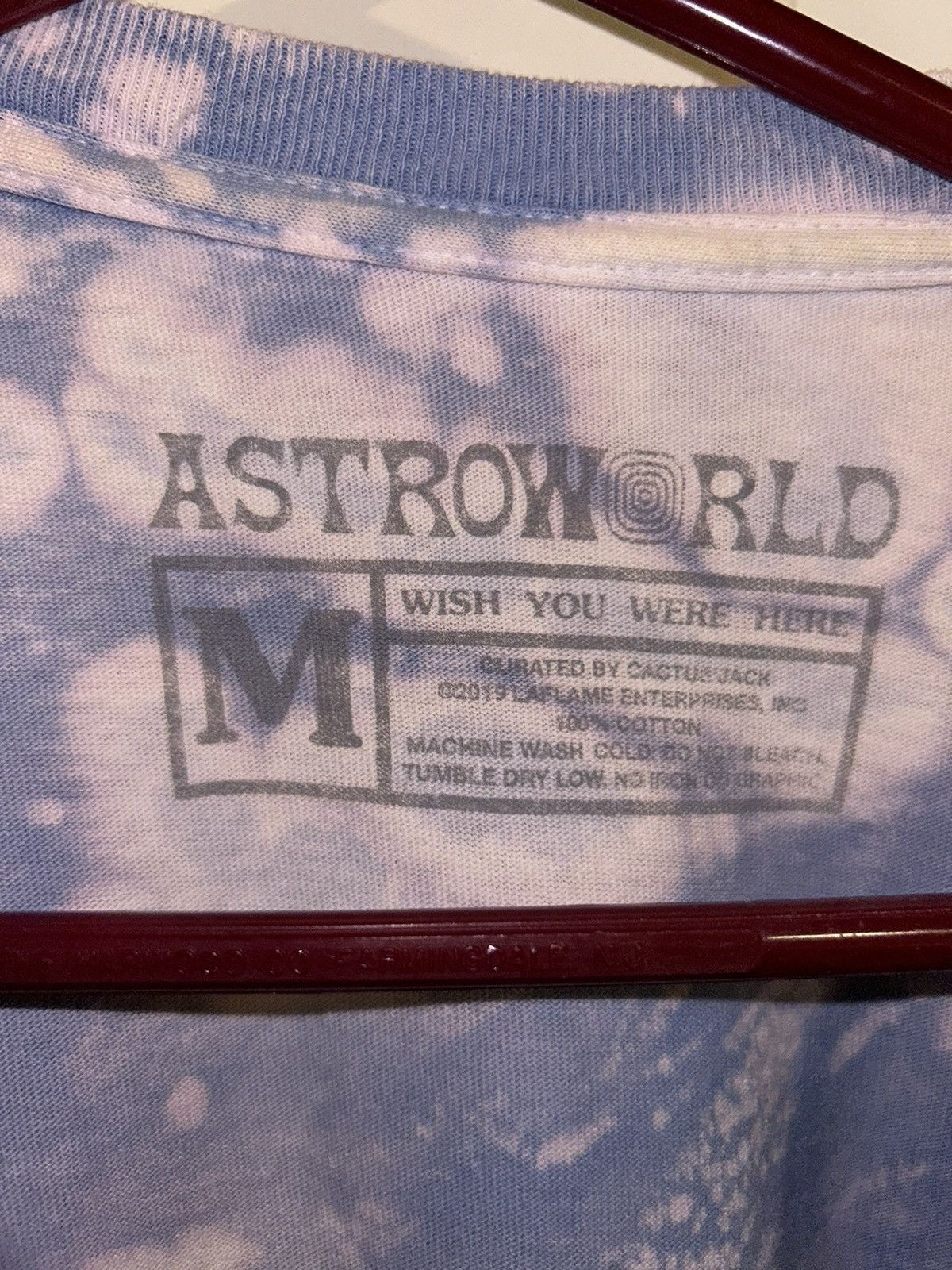 Band Tees × Travis Scott Travis Scott Astroworld 2018 Tour Shirt Size US M / EU 48-50 / 2 - 3 Thumbnail