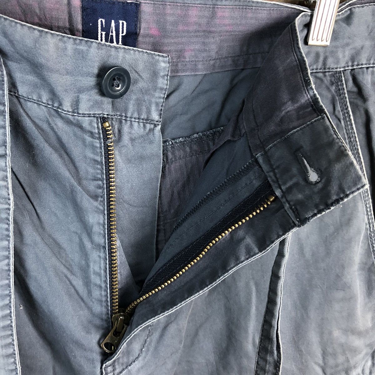 Gap × Vintage Gap faded Blue vintage Pants #A2416 Size US 30 / EU 46 - 11 Thumbnail
