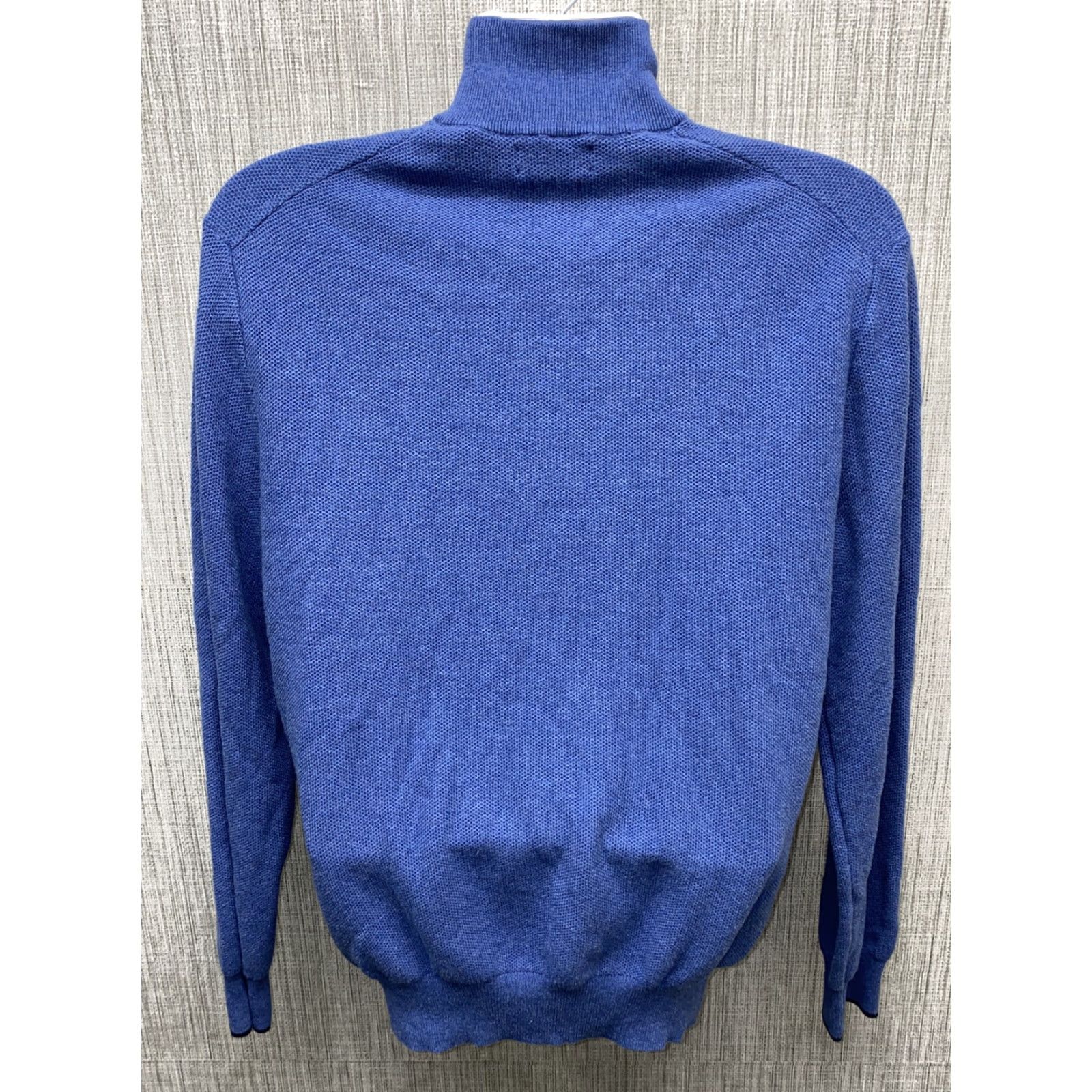Polo Ralph Lauren Polo Ralph Lauren Sweater 1/2 Zip Pullover Mens XL Blue Cotton Pima Size US XL / EU 56 / 4 - 5 Thumbnail