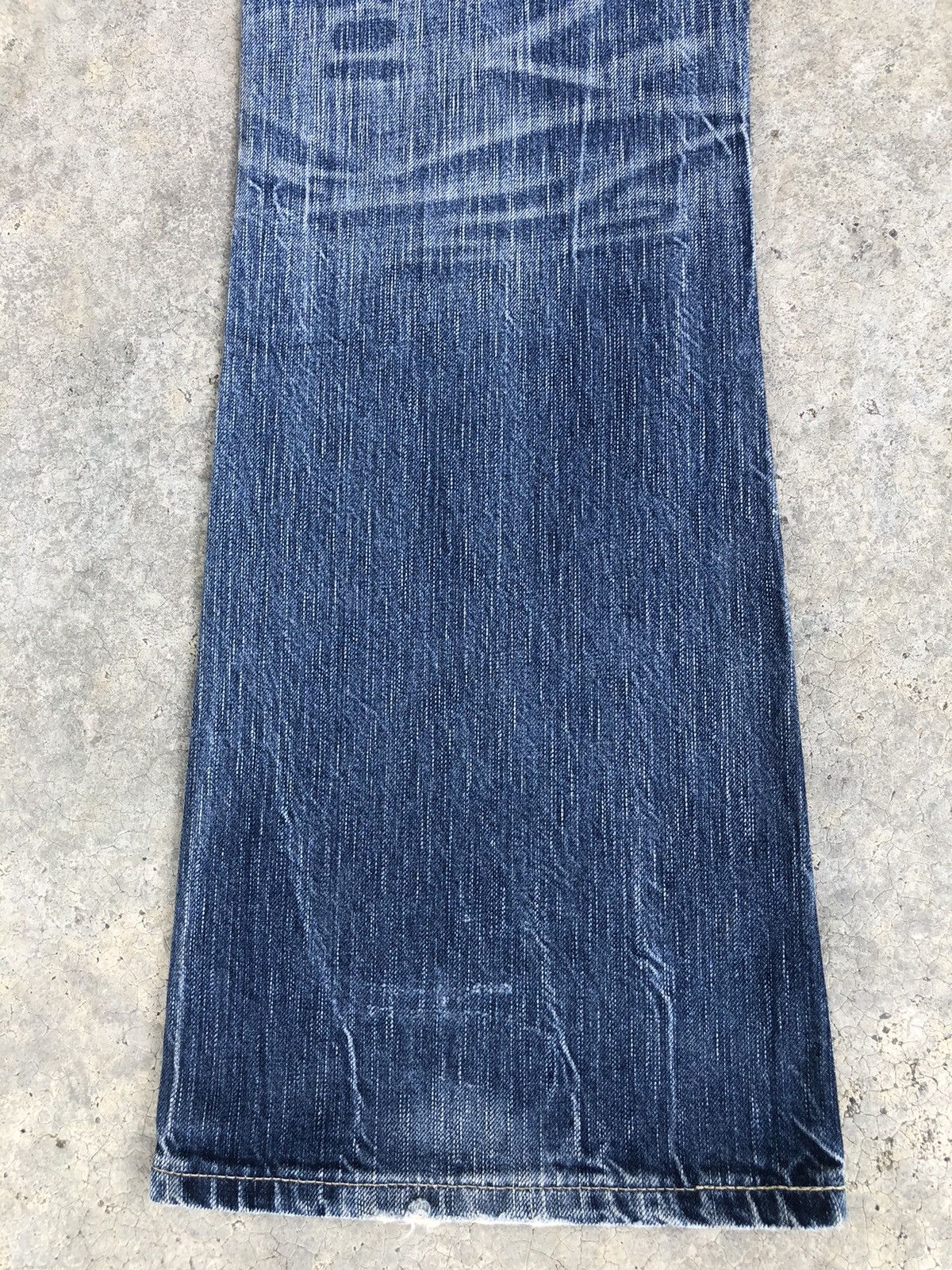 If Six Was Nine Japanese Edwin 503 Flared Jeans Distressed Jeans Size US 34 / EU 50 - 11 Thumbnail