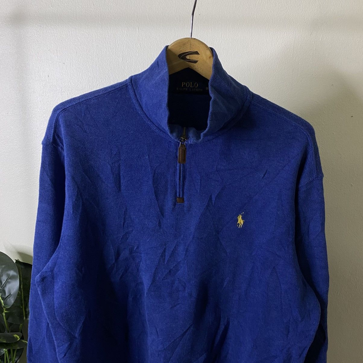 Polo Ralph Lauren Polo RL Half Zipper Sweatshirt Size US M / EU 48-50 / 2 - 2 Thumbnail