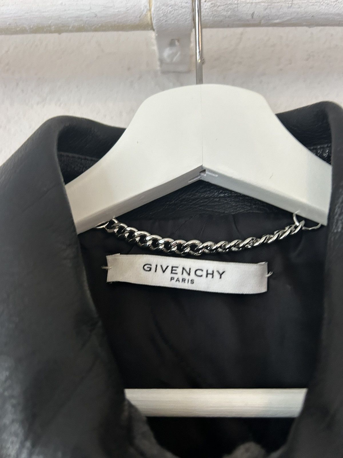 Givenchy Buffalo Leather & Wool ‘Who Dares Wins’ Varsity Jacket Size US L / EU 52-54 / 3 - 5 Thumbnail